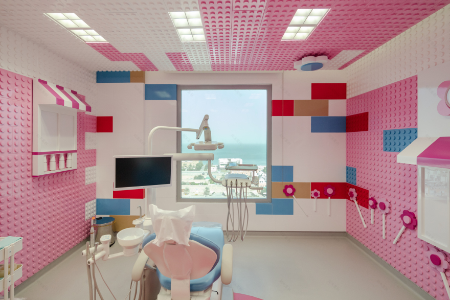 乐高主题儿童牙科诊所,打造奇幻诊疗空间-21
