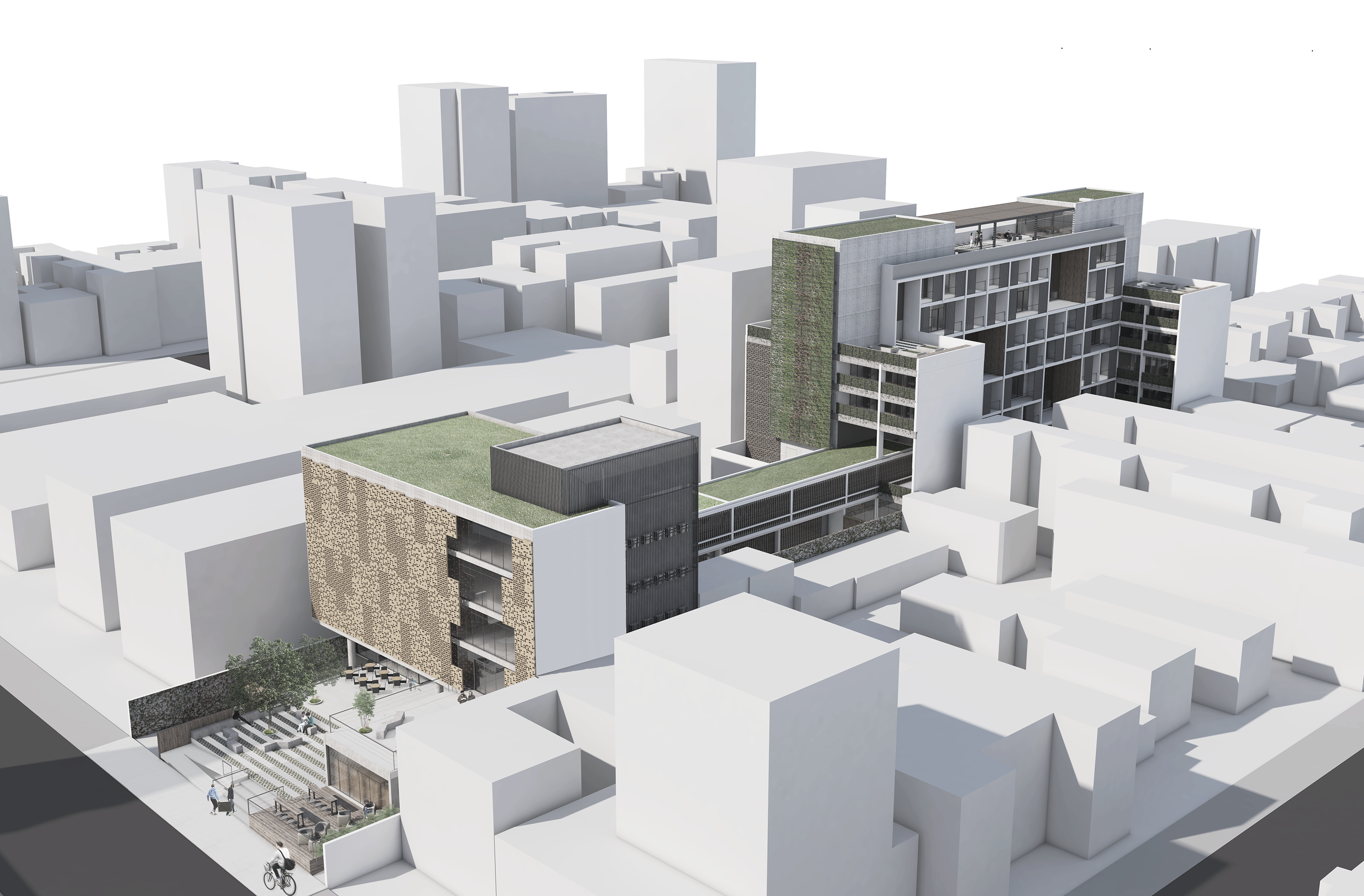 共享居住的圣塔纳社区多用途住宅设计-2