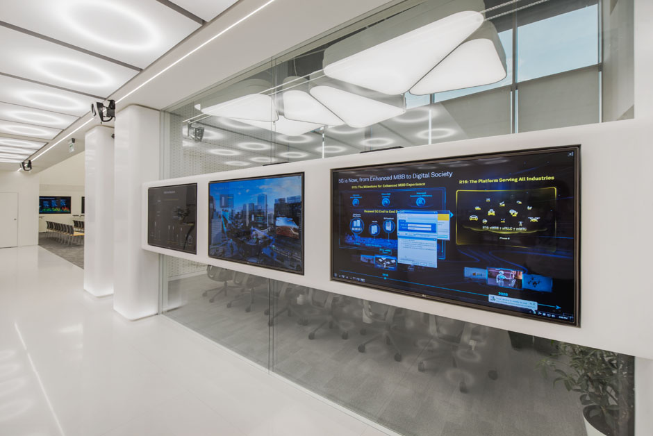 华为展厅——现代科技与空间的完美结合-57