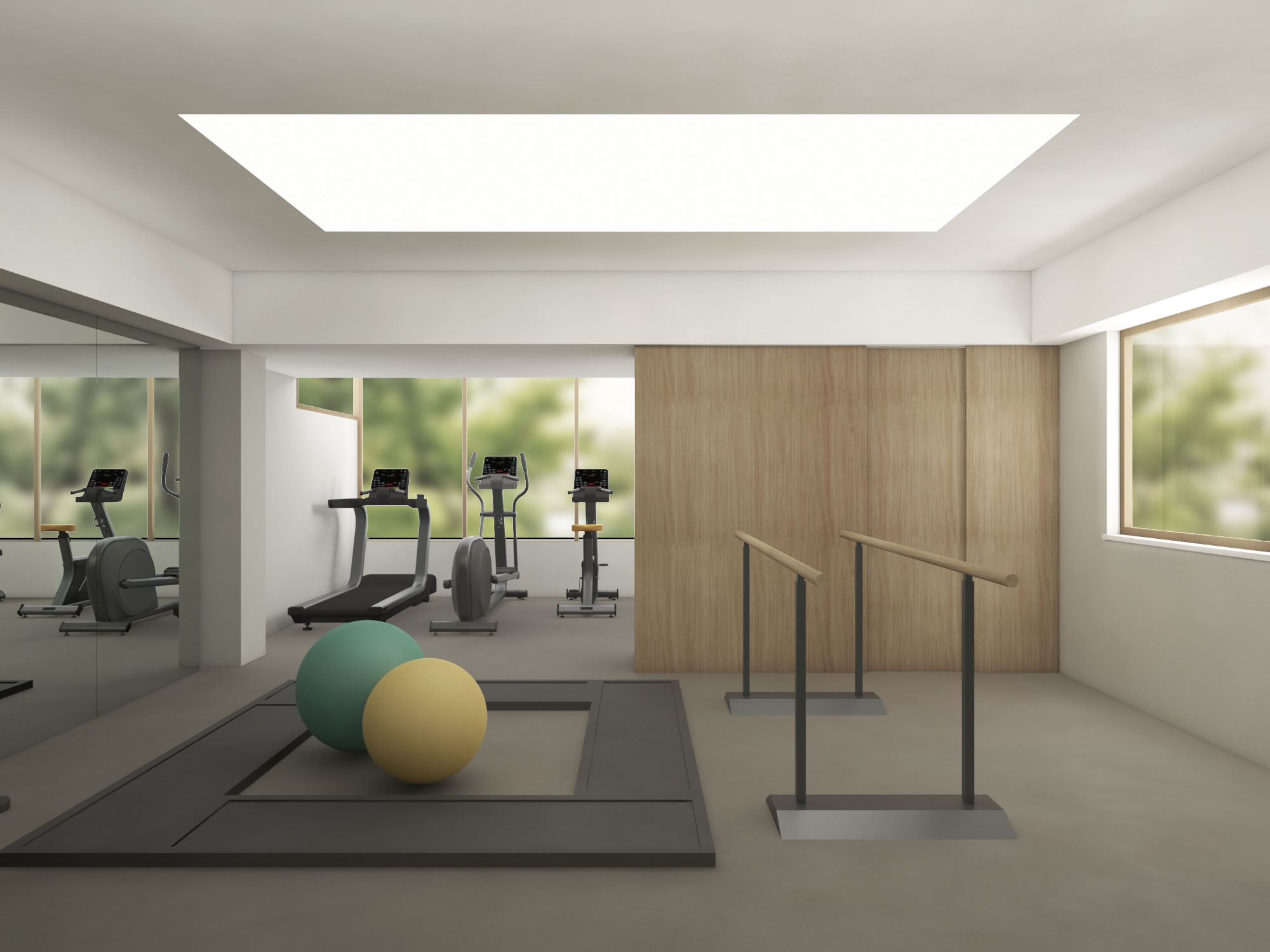 意式简约康复中心，打造舒适疗愈空间-9