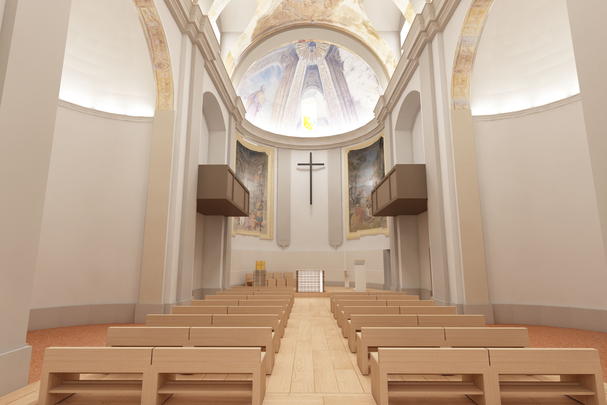 2014 年完成的一座教堂室内设计-3