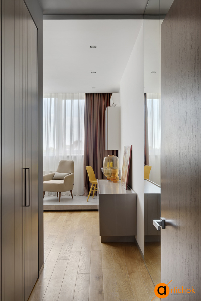 融合功能与舒适的现代公寓设计-29