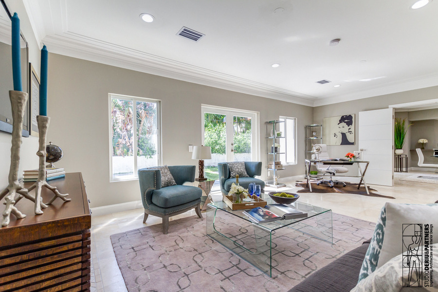 1941 年地中海风格别墅的现代改造-29