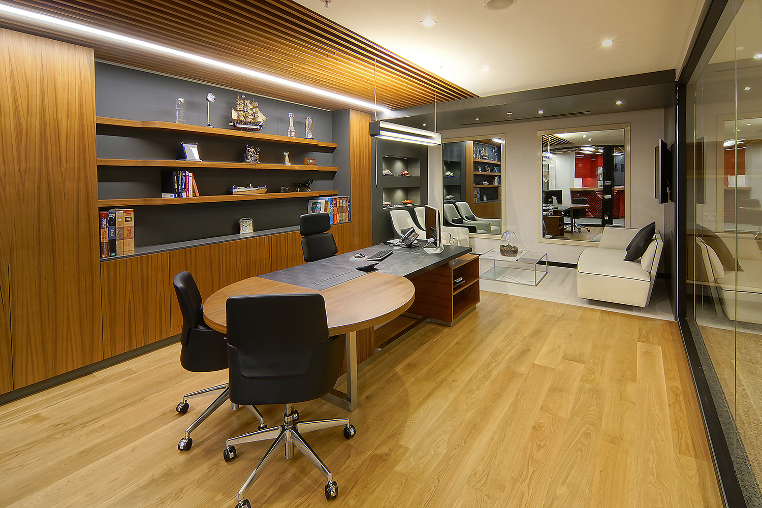 Degisim Merkezi 总部室内设计 | 现代与古典的完美融合-12