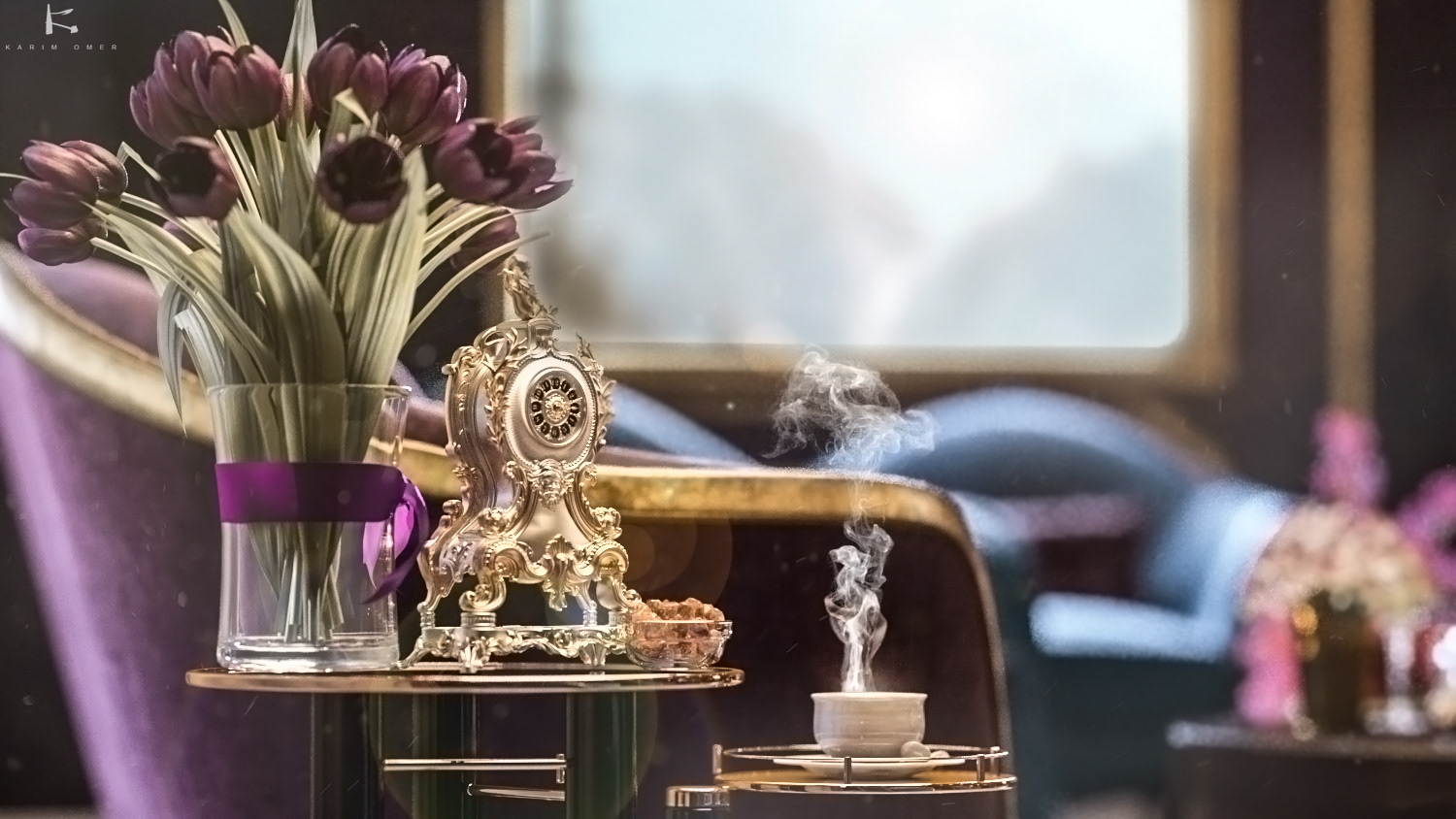 简约别墅接待室设计-4