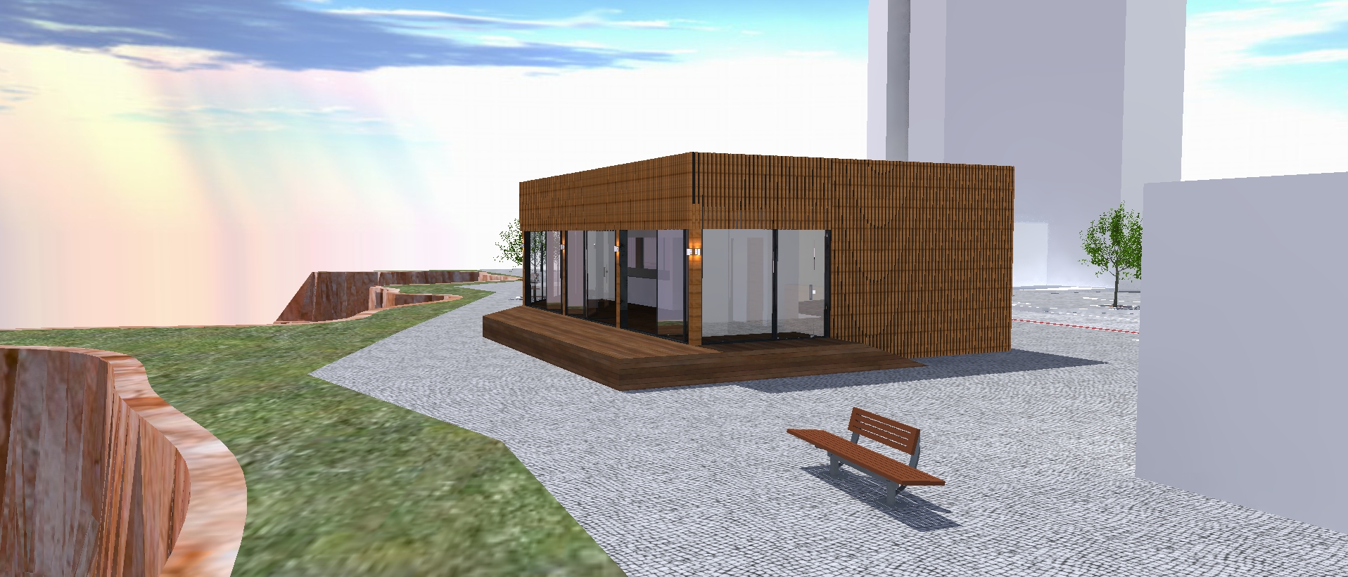 海滨公共空间重塑 | 餐厅室内设计-13