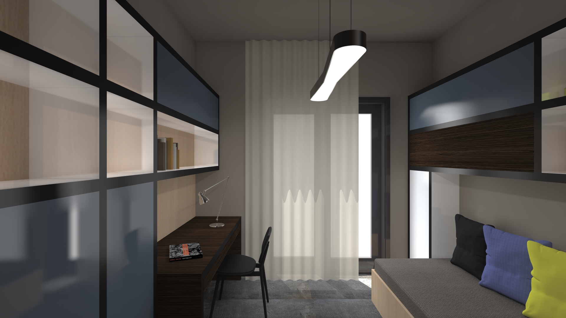 120 平米公寓，打造极简生活空间-12