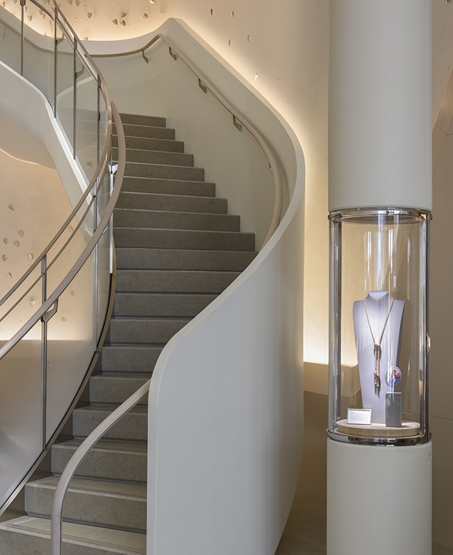 Patrick Jouin作品 | BOUTIQUE VAN CLEEF & ARPELS，探索空间的内部精神-12