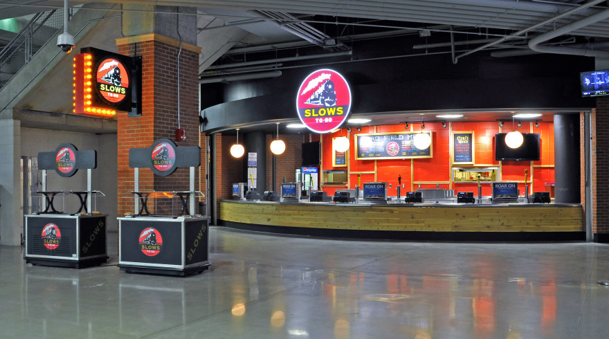 福特球场俱乐部食品饮料翻新-7