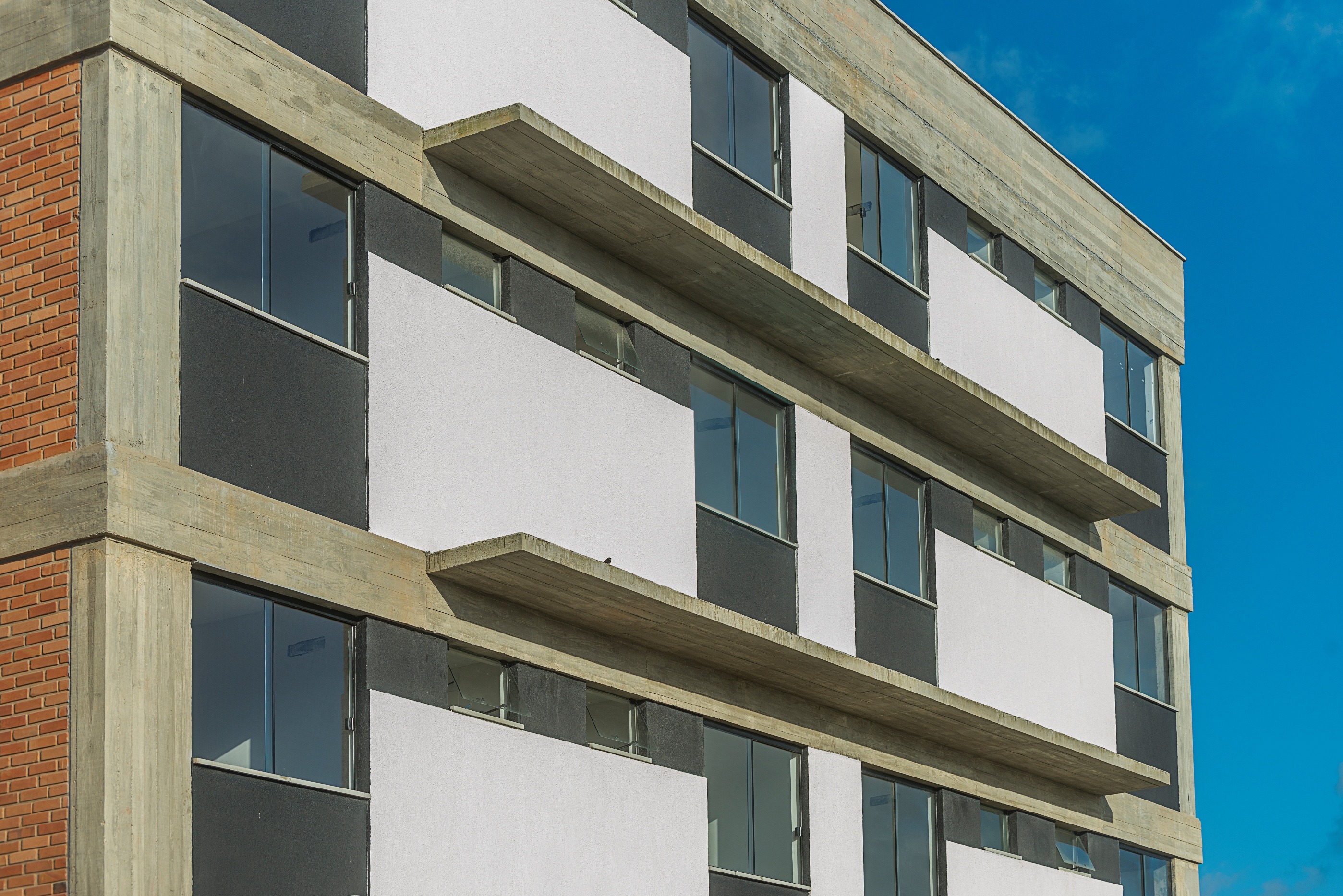 巴西 N 07 住宅大楼，简约现代的海景公寓-3