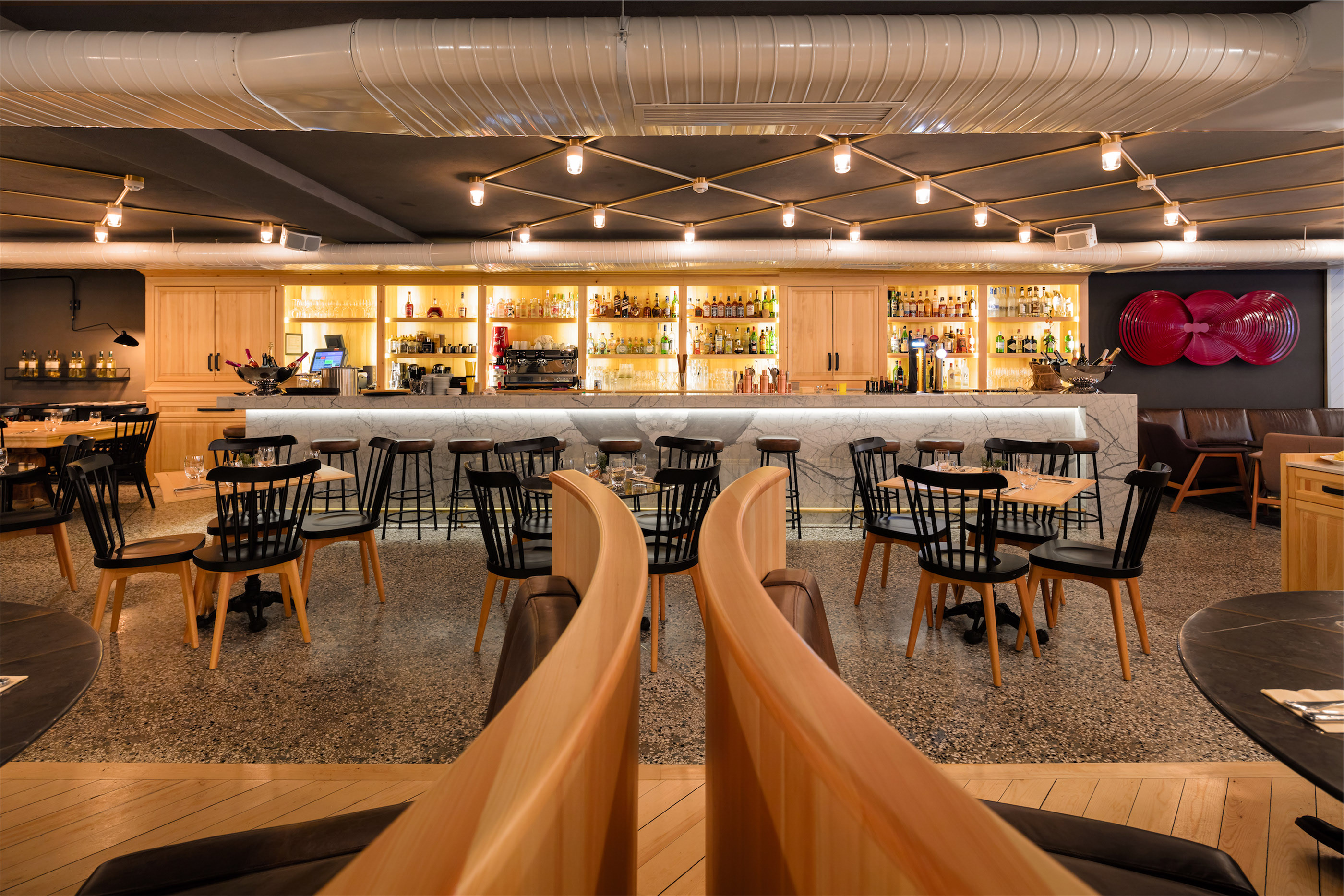 Istanbul Nişantaşı的中央餐厅-11