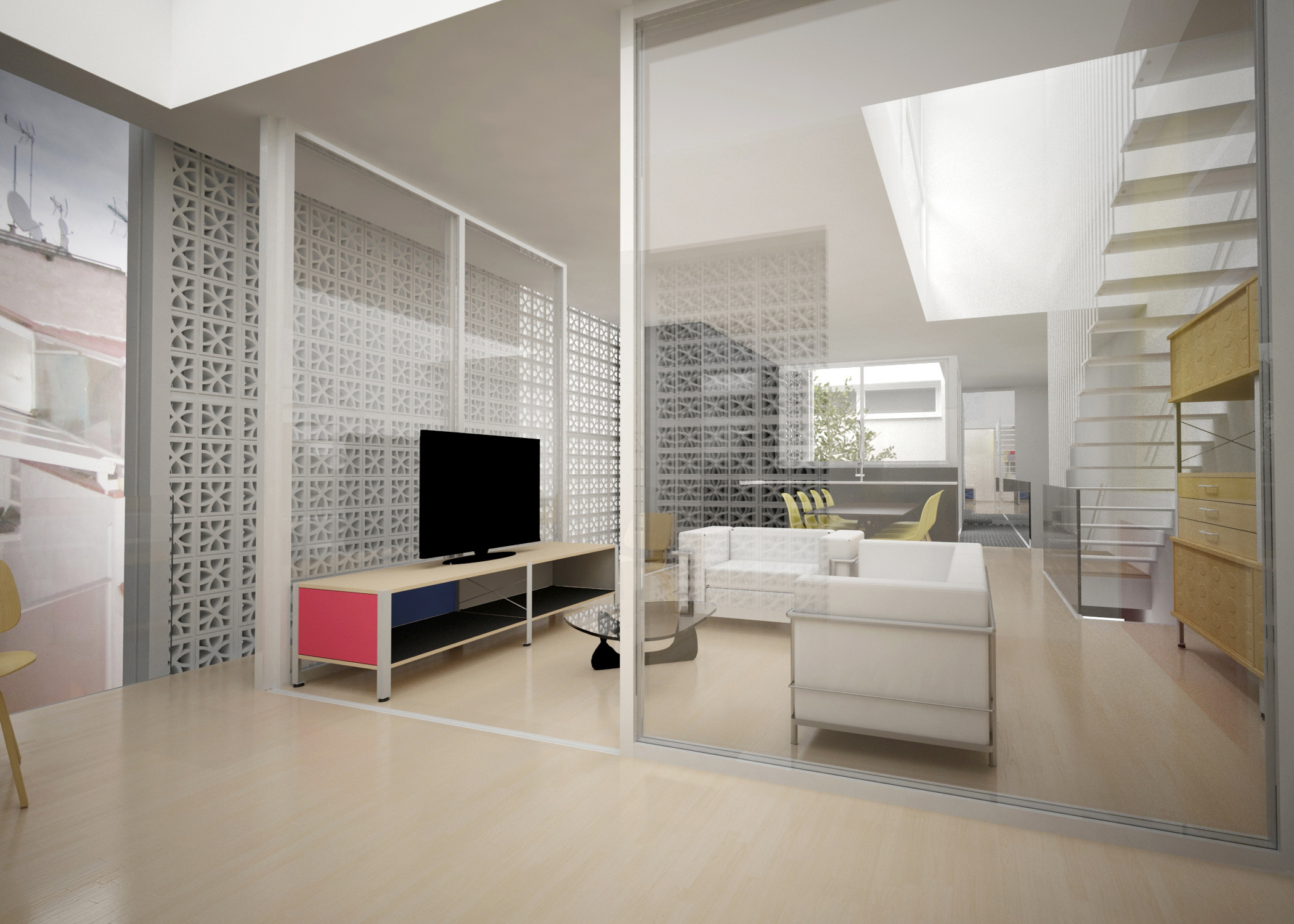 融合自然光与传统的现代住宅设计-6