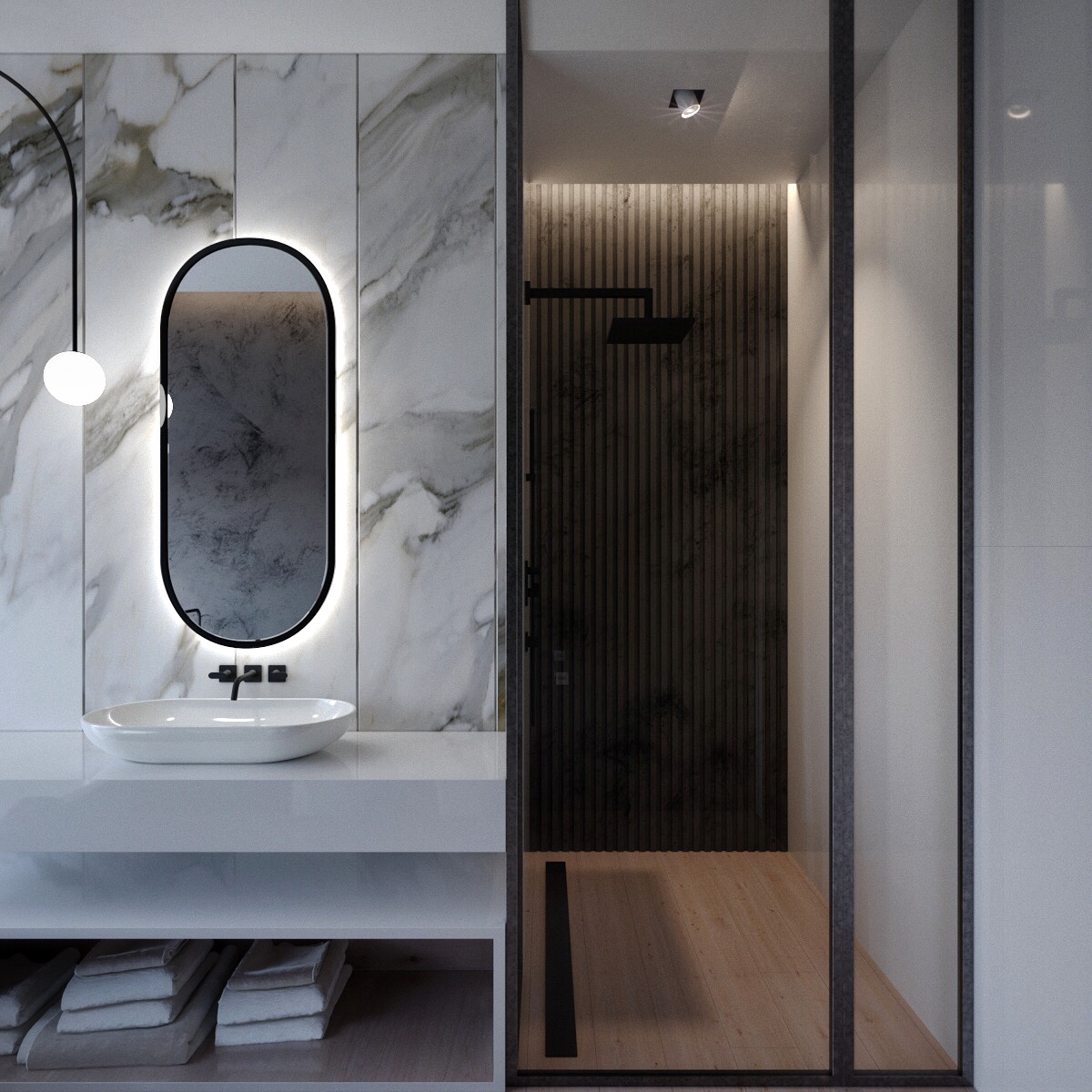 乌克兰极简私人住宅设计-12