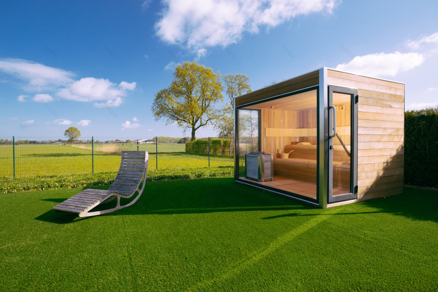 户外豪华桑拿房,打造独特养生空间-5