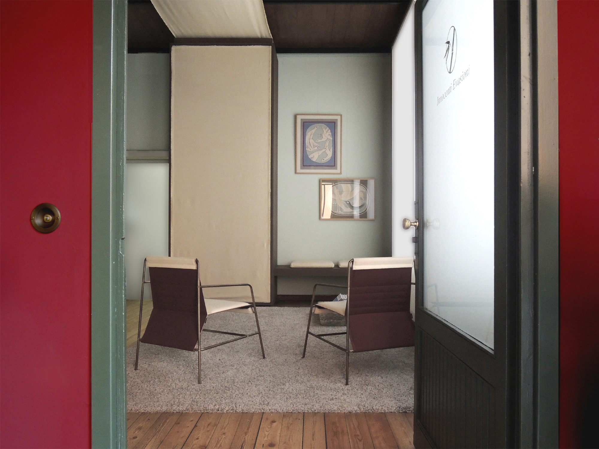 米兰 90 年代建筑里的现代餐厅设计-7