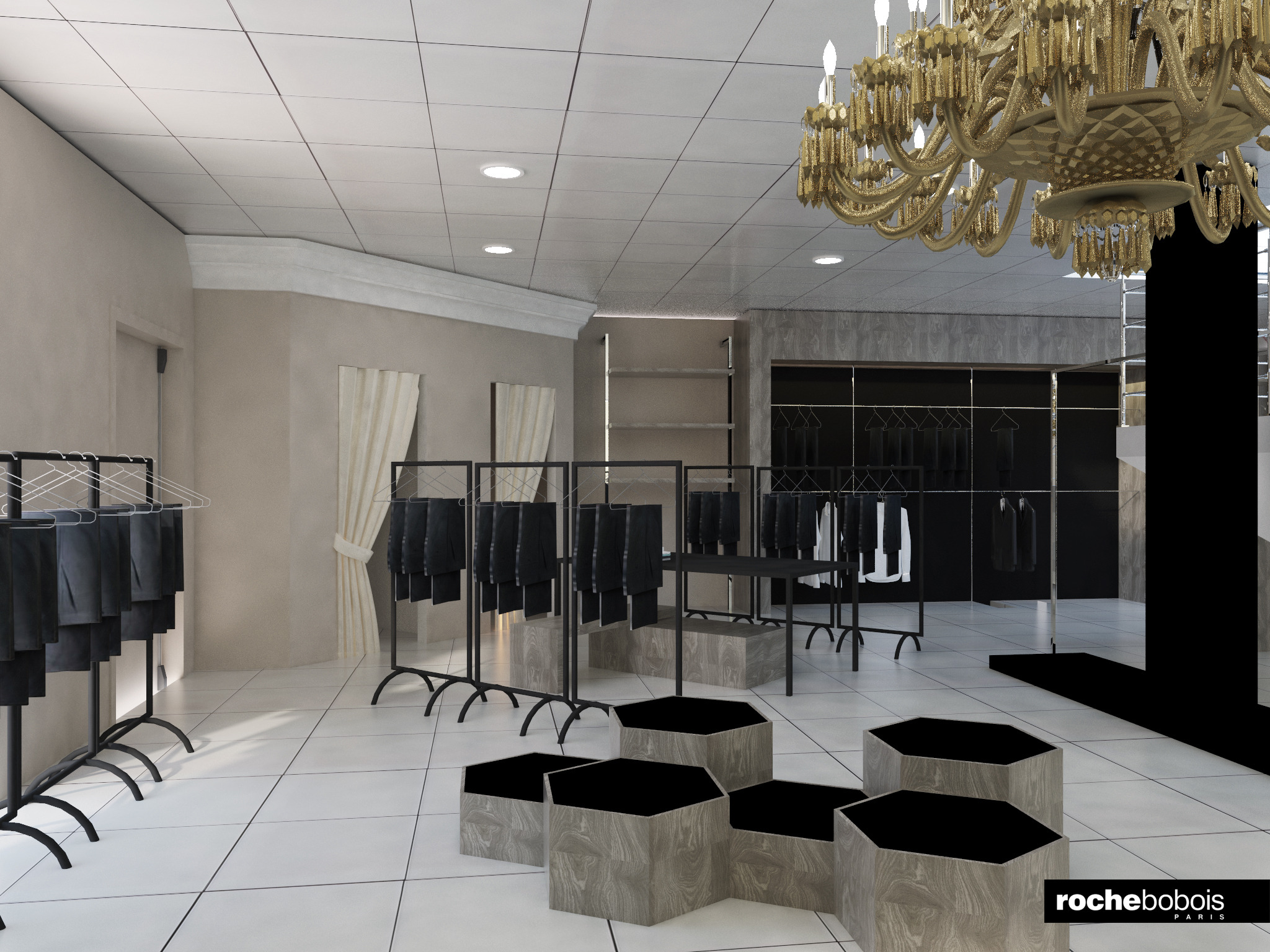 三层 600 平米展示空间的室内设计佳作-16