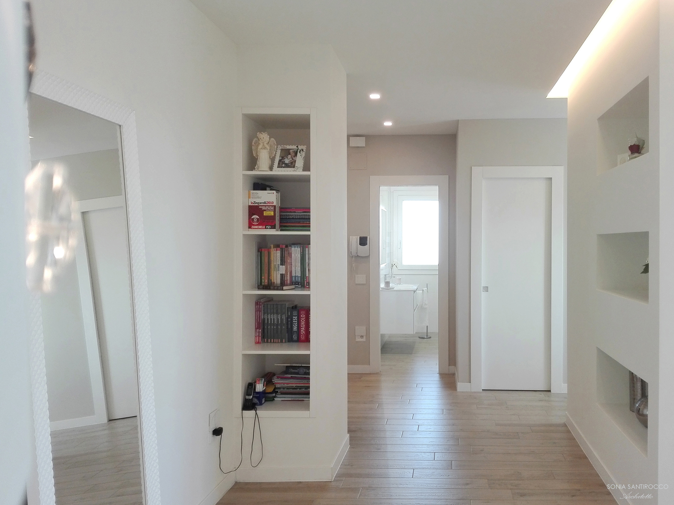 温馨开放式空间 | 意大利公寓客厅设计-7