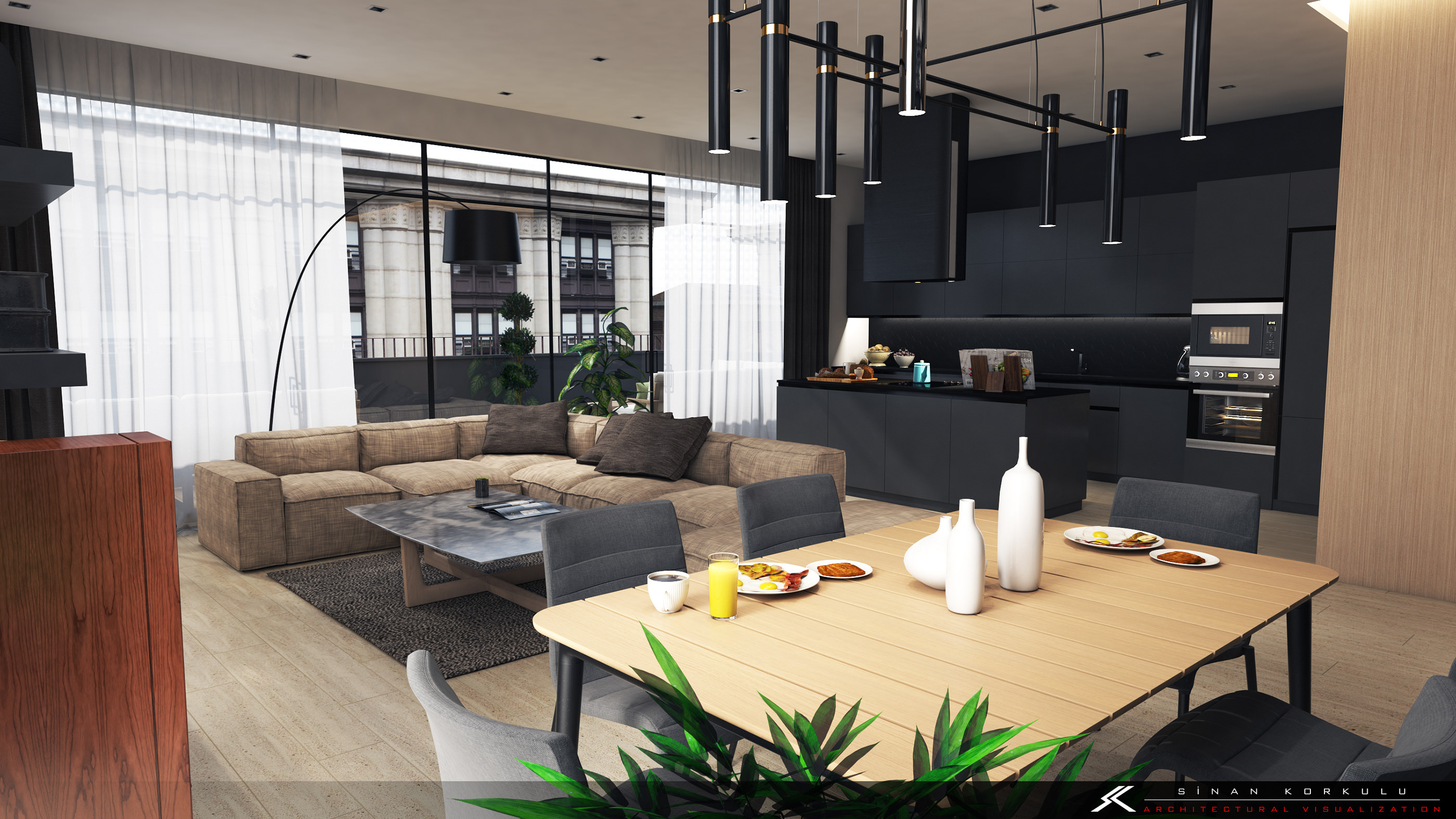 Studio Apartmen Design-0