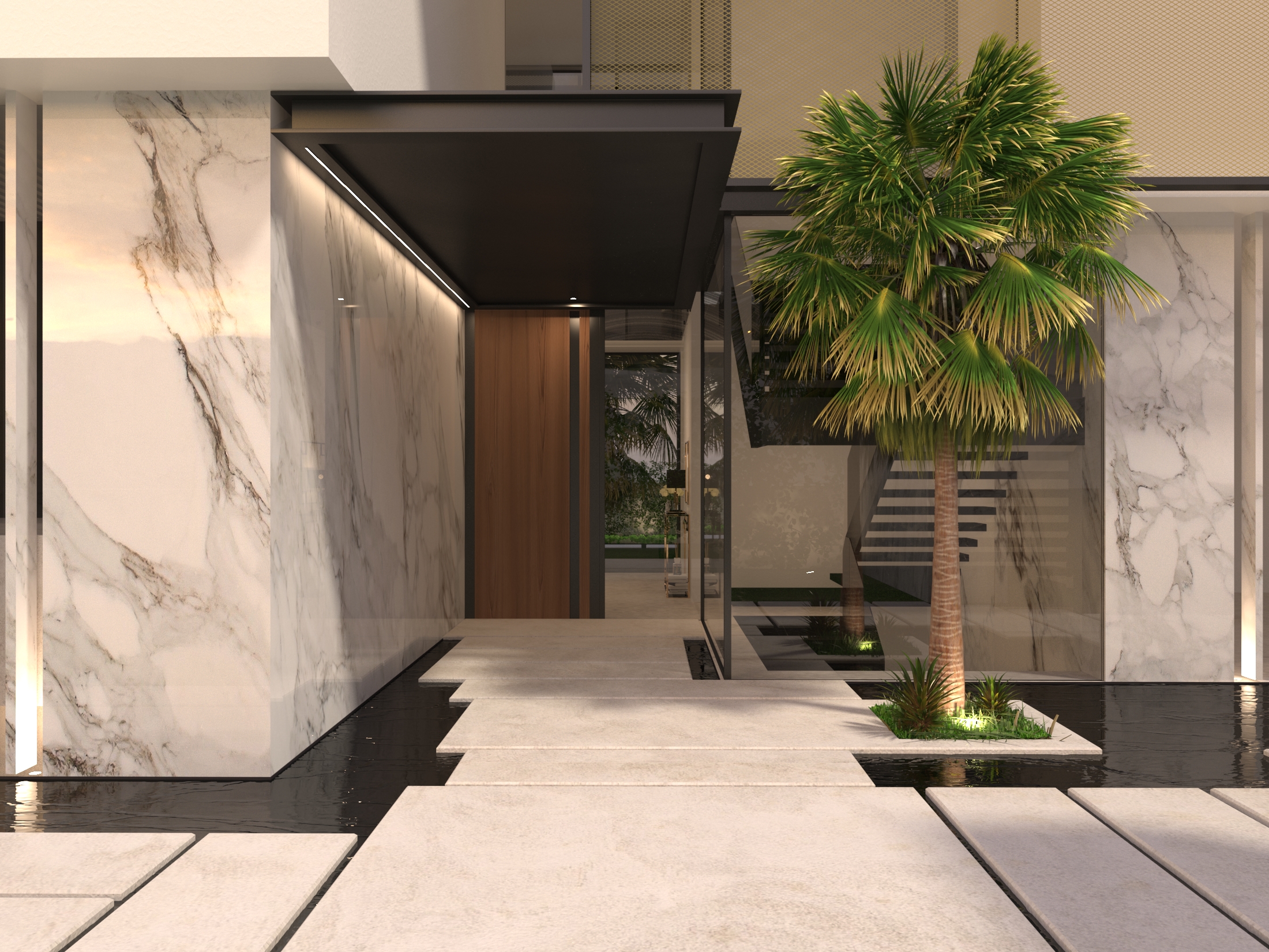 迪拜珍珠 VIP 别墅室内设计-3