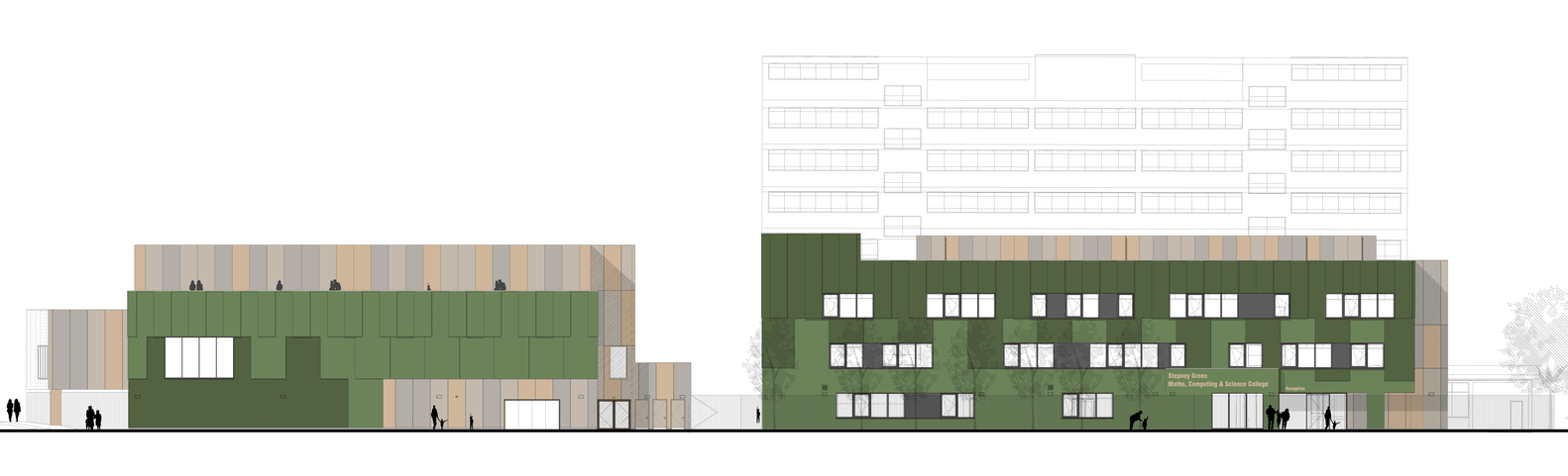 伦敦 Stepney Green College 校园改造-54