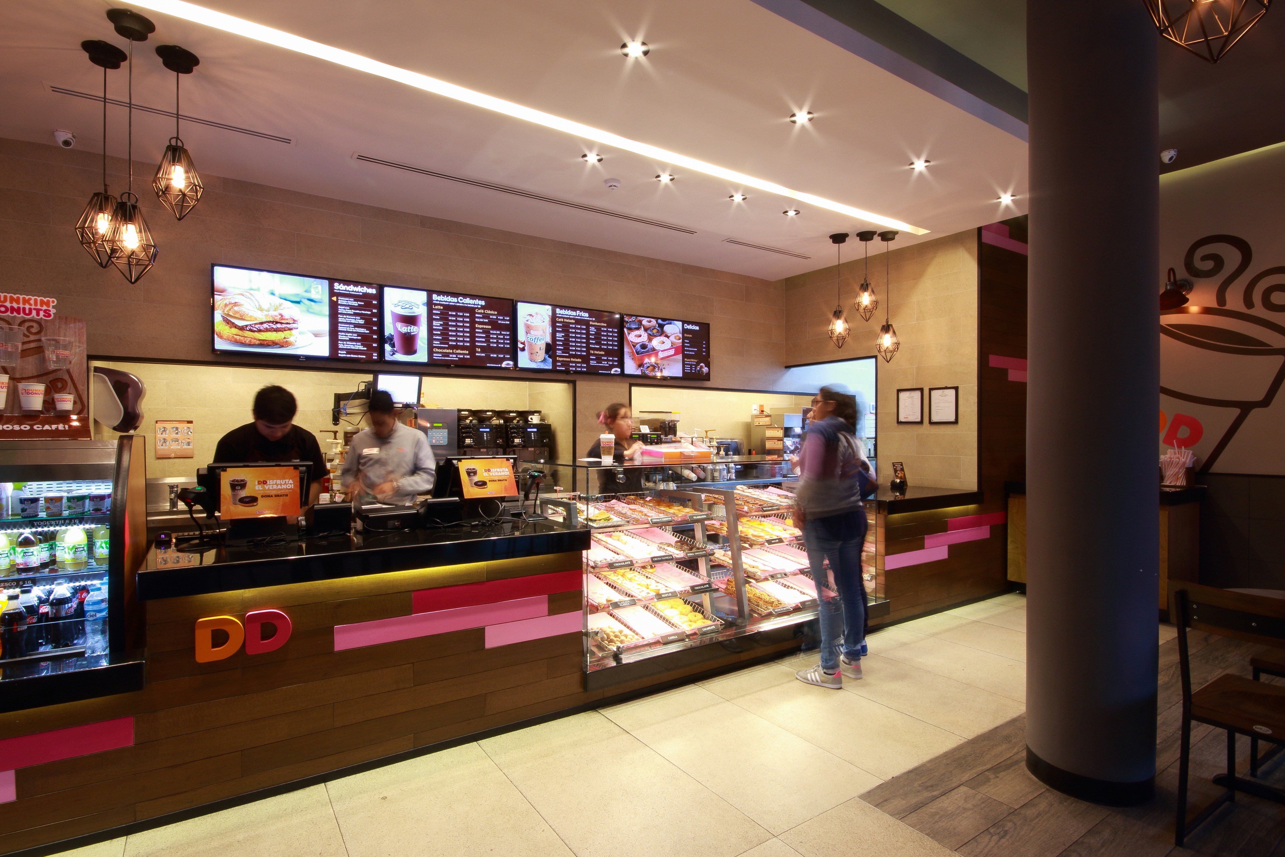 2016 年完成的 Dunkin' Donuts 墨西哥餐厅设计-4