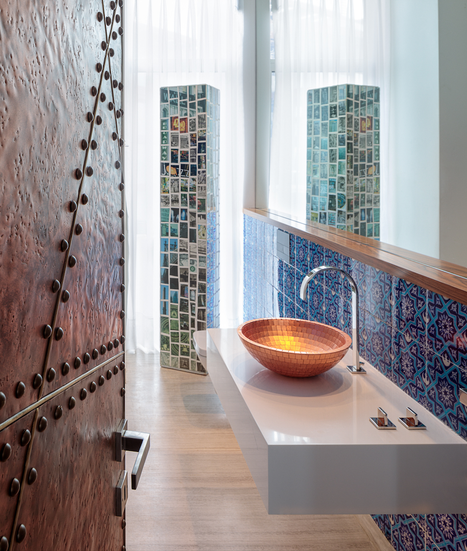 伊斯坦布尔顶层公寓，钢铁与艺术的完美融合-29