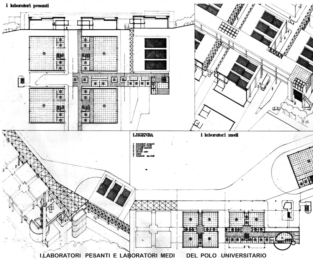 1974 年安科纳大学未实现设计 | 意大利与美国建筑师的激情碰撞-5