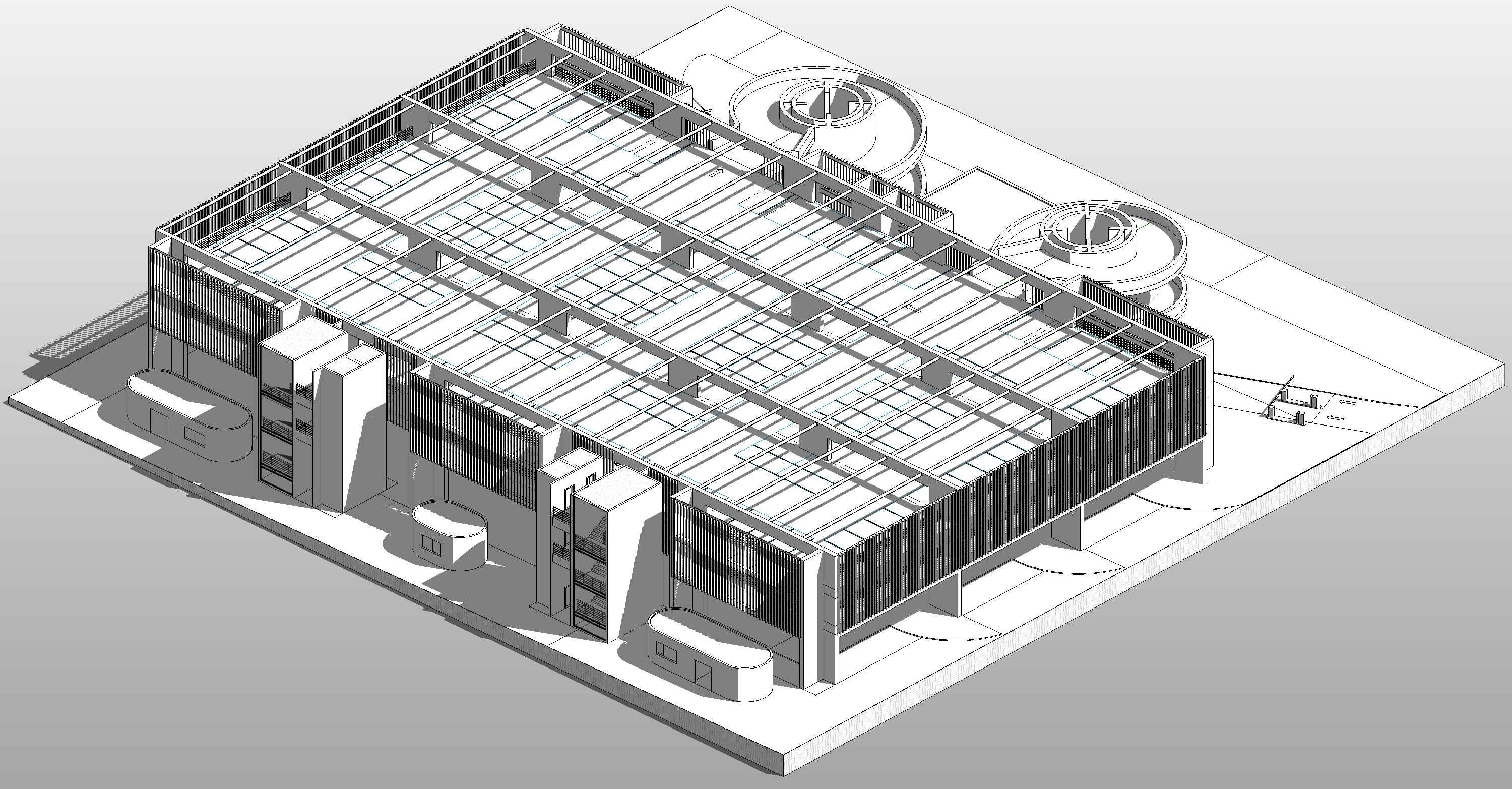 Capodichino 停车场 BIM 模型设计-11