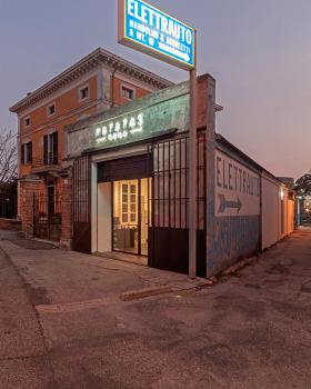 2017 年完成的 SPAZIO P 餐厅室内设计