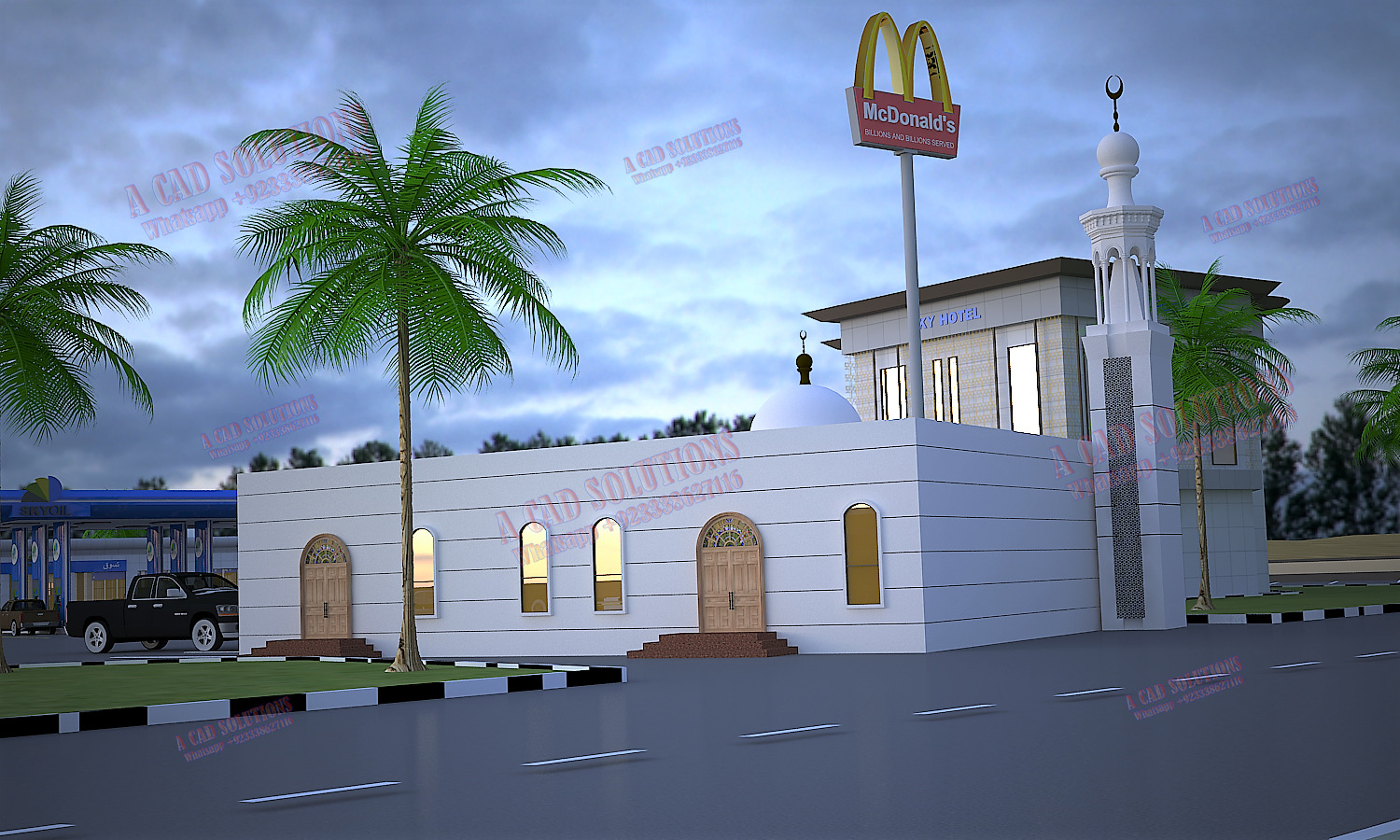 2017 年加油站室内设计案例分析-7