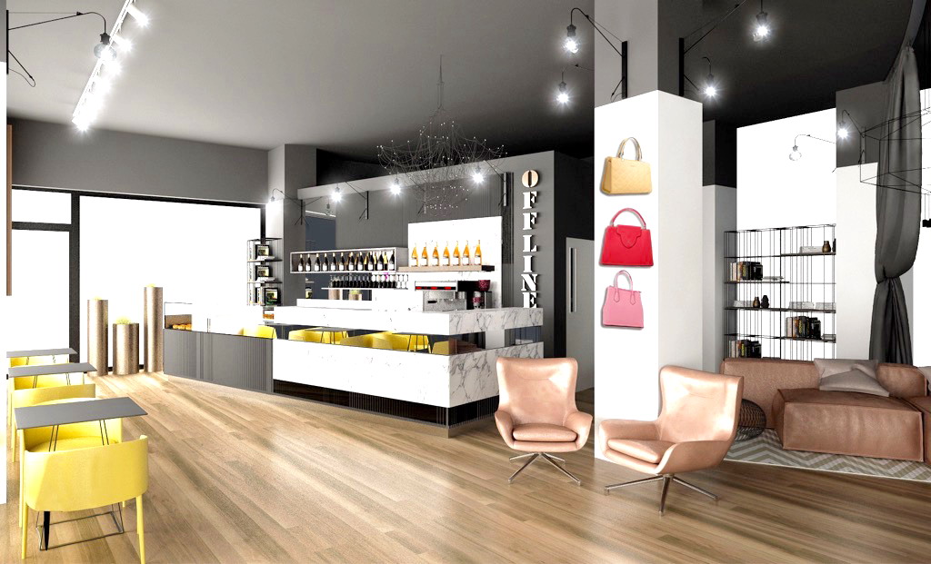 2019 年打造的 UpStream Cafè | 现代室内设计典范-0