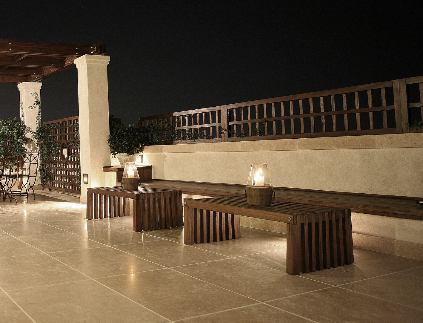 简约时尚的露台公寓设计-15