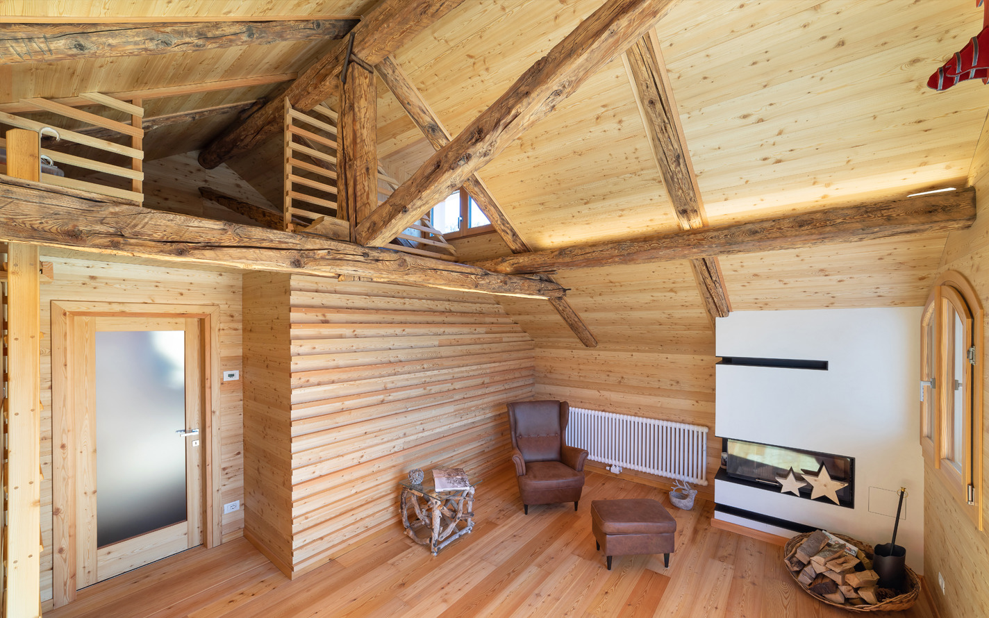 2019 年完成的意大利历史建筑私人住宅修复设计-3