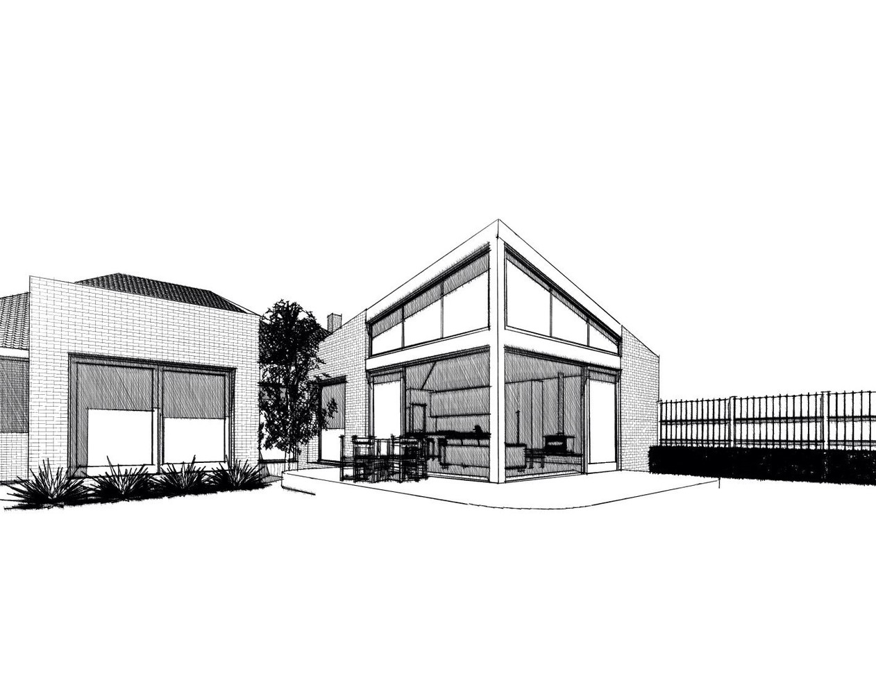 澳洲巴拉拉特湖畔老屋的现代改造-47