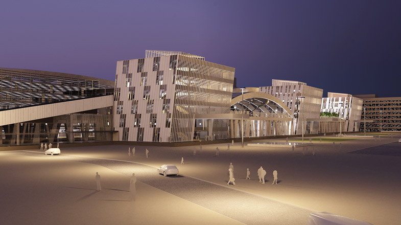 Minsk·Central(梦幻透明屋顶下的 Minsk 中央车站综合体)-10