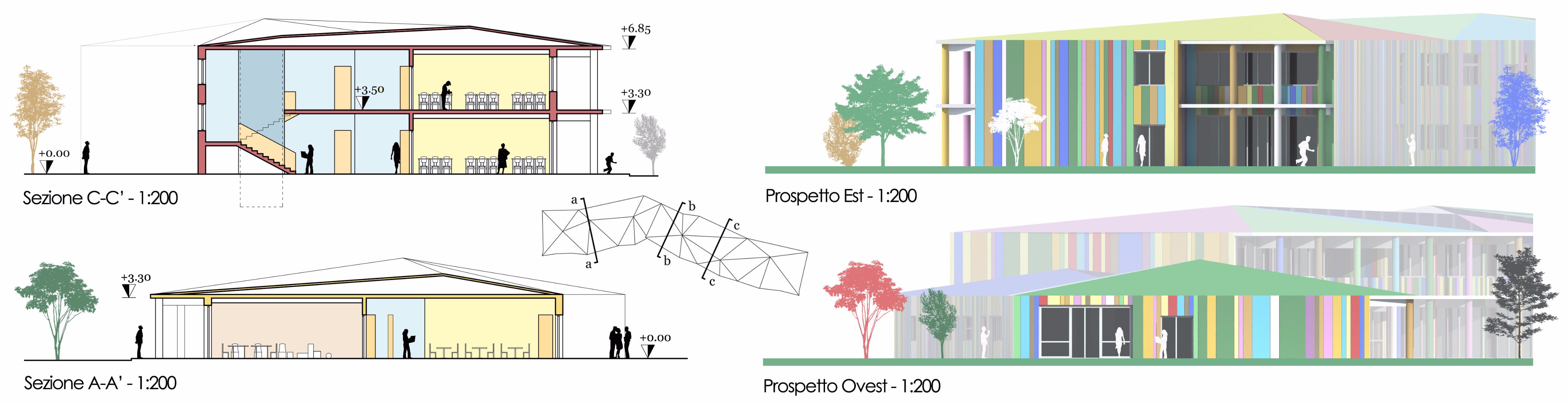 破碎式校园建筑，展现绿色教育的魅力-11