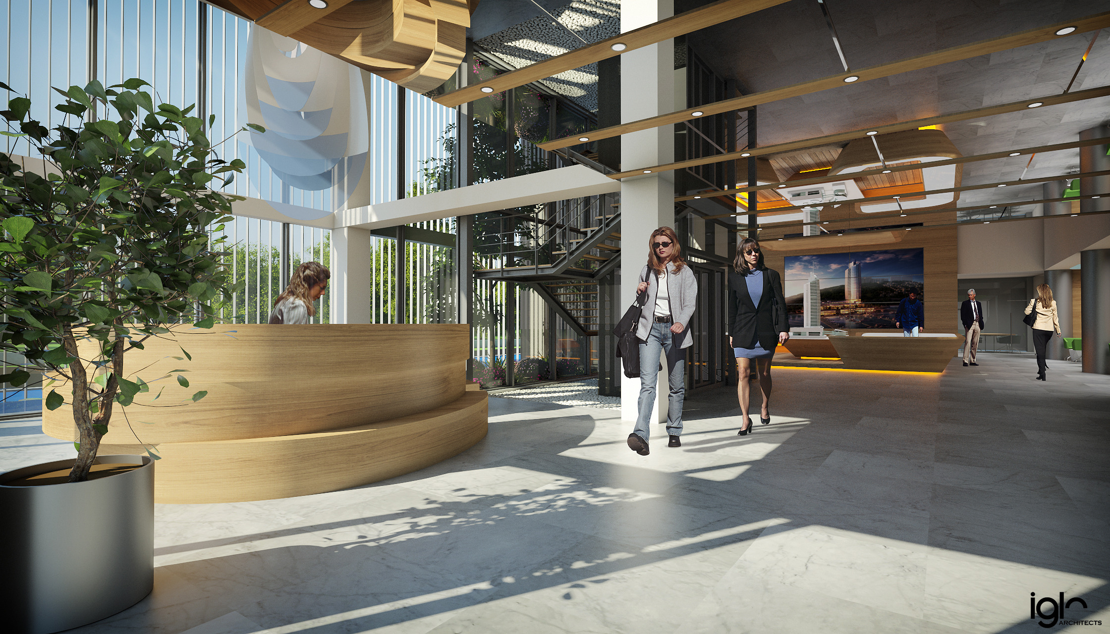 伊兹密尔销售办公室——工业建筑的现代改造-14