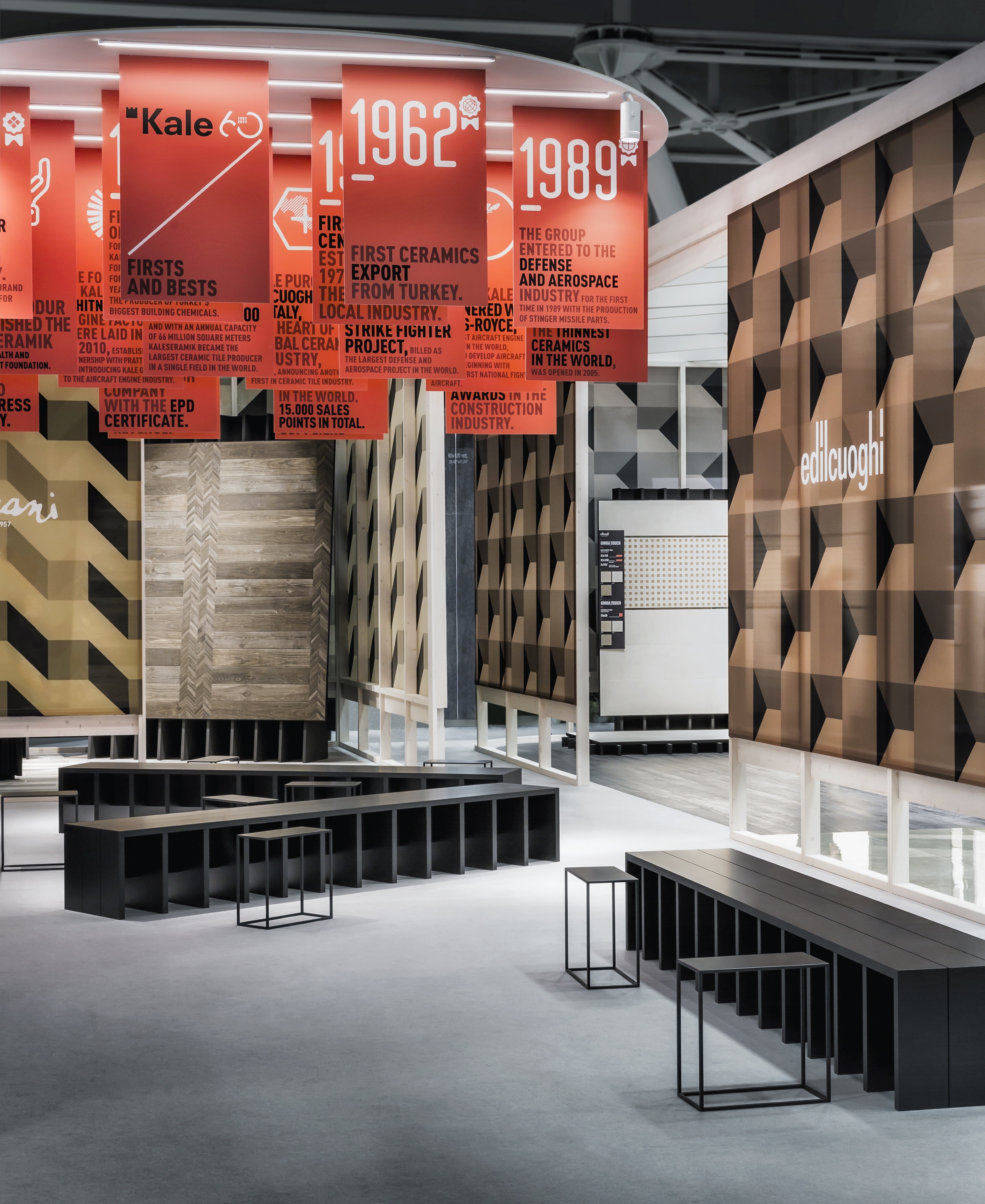 可塑之瓷 · Kale 集团 Cersaie 17 展位设计-2