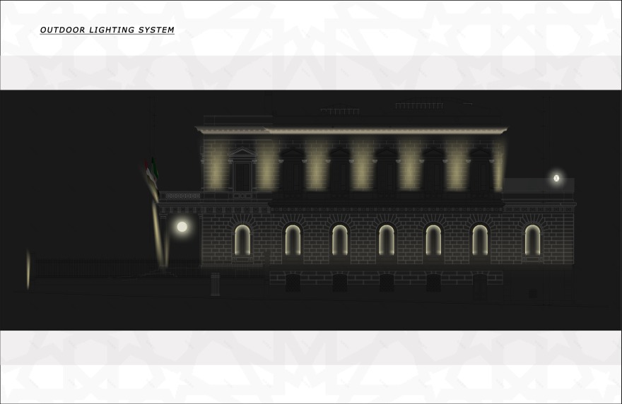 意大利罗马使馆别墅室内设计-57