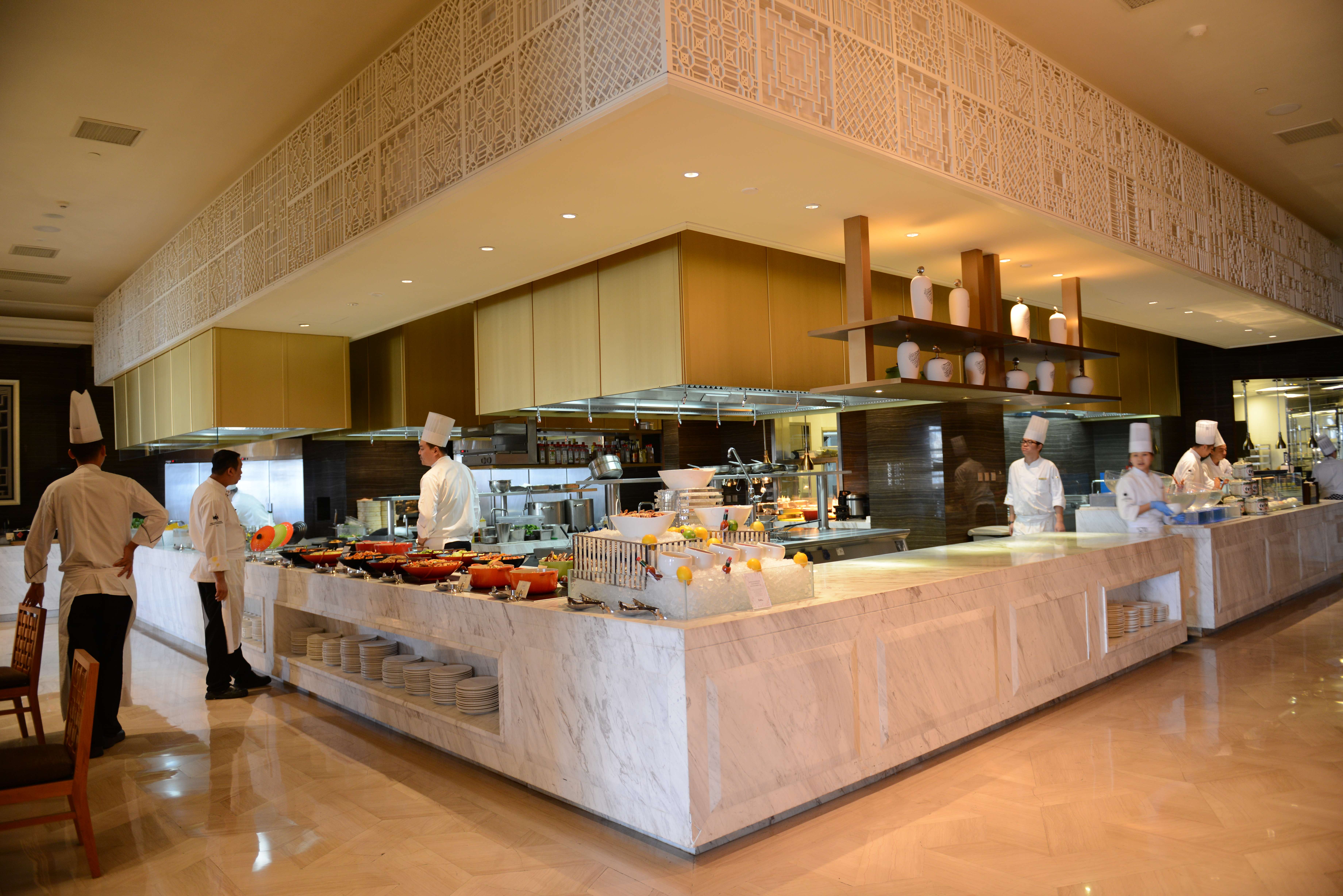 大连城堡酒店餐厅区域照片-2-43