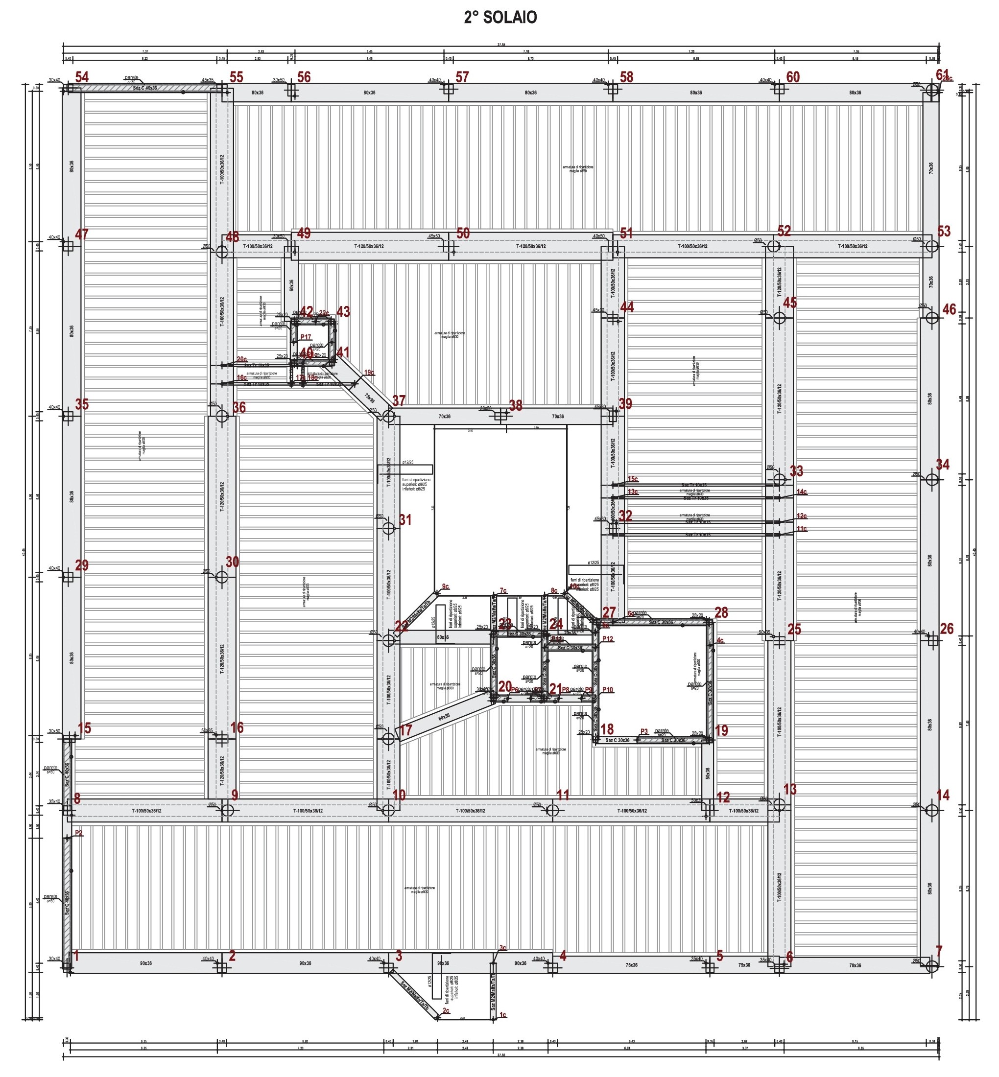 维斯塔 3D 一号,维斯塔 3D 二号,维斯塔结构,基础,第一层楼板,第二层楼板,第三层楼板-20