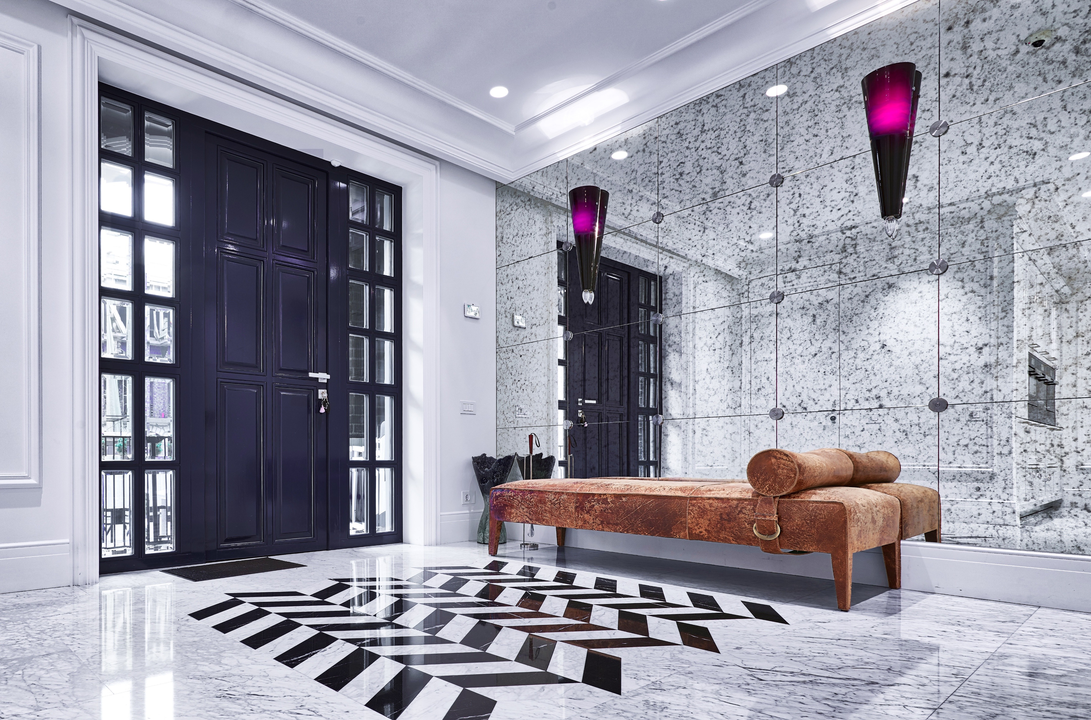 2017 年三层联排别墅影院式客厅设计-0