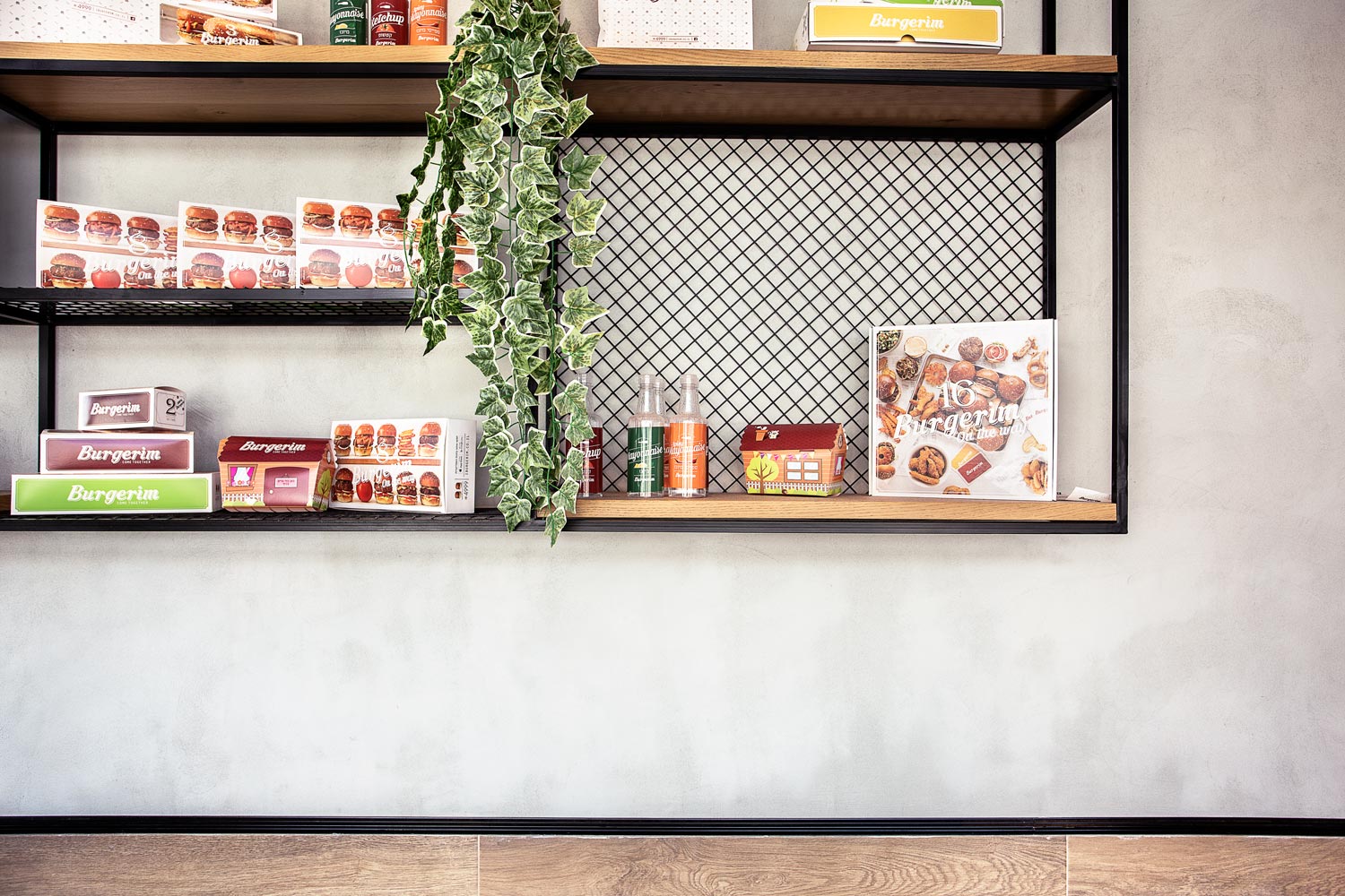 100% 汉堡餐厅设计-1