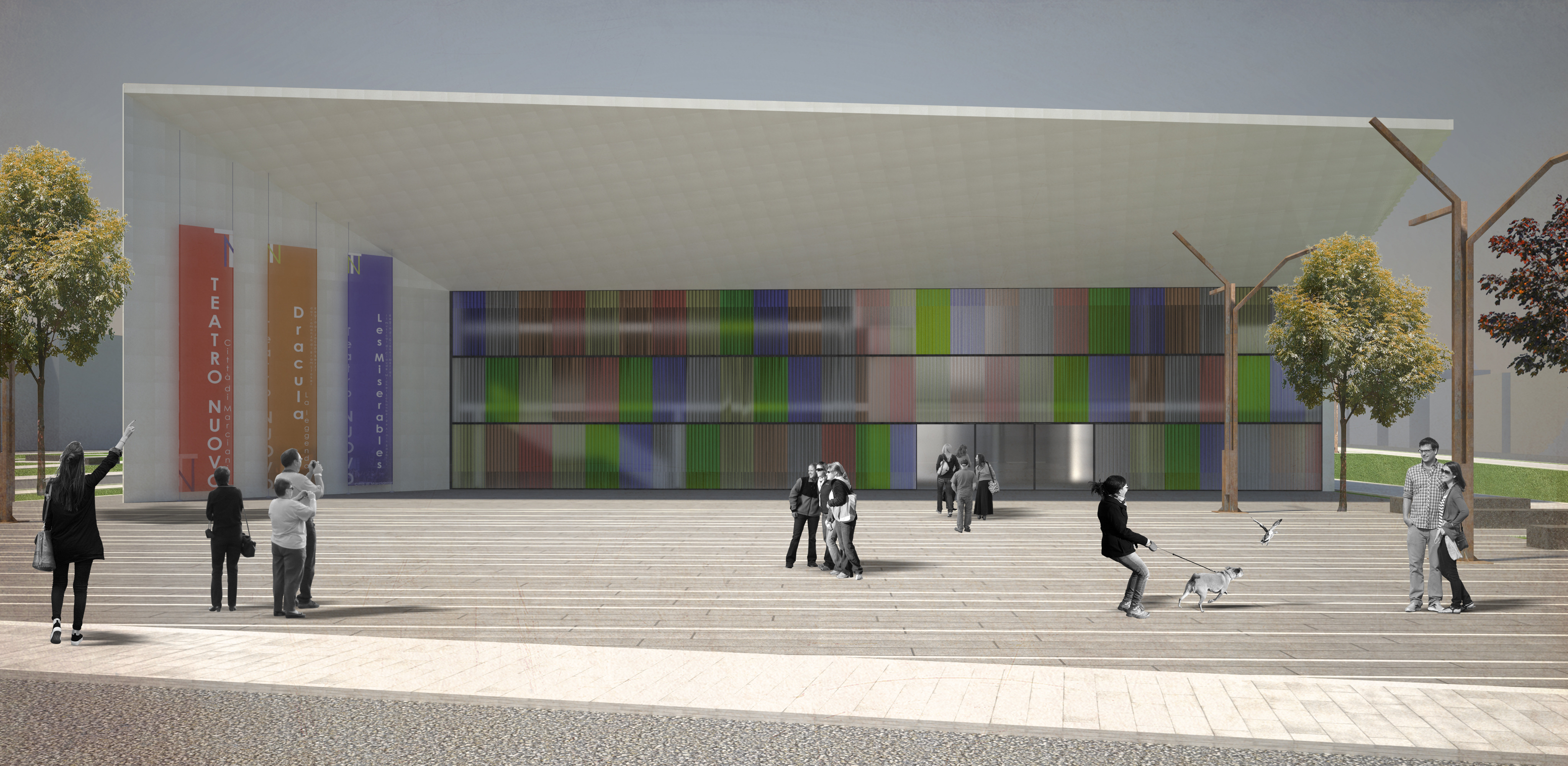 马西亚尼斯商业剧院广场设计-8