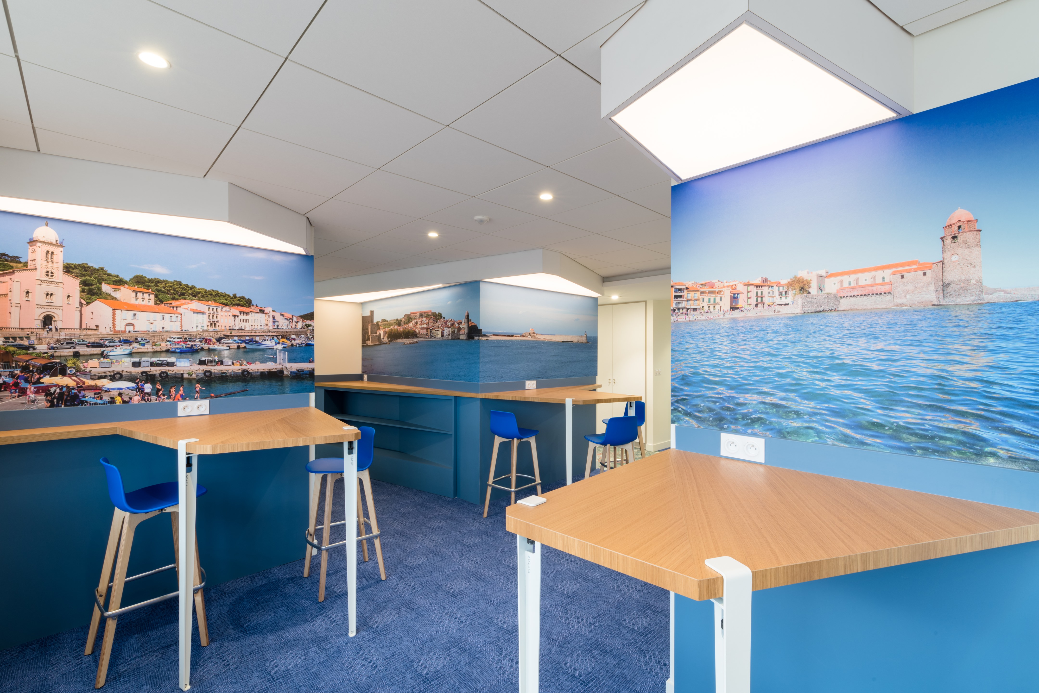 翻新 Caisse d'Epargne Languedoc Roussillon 办公室，展现现代办公空间魅力-5