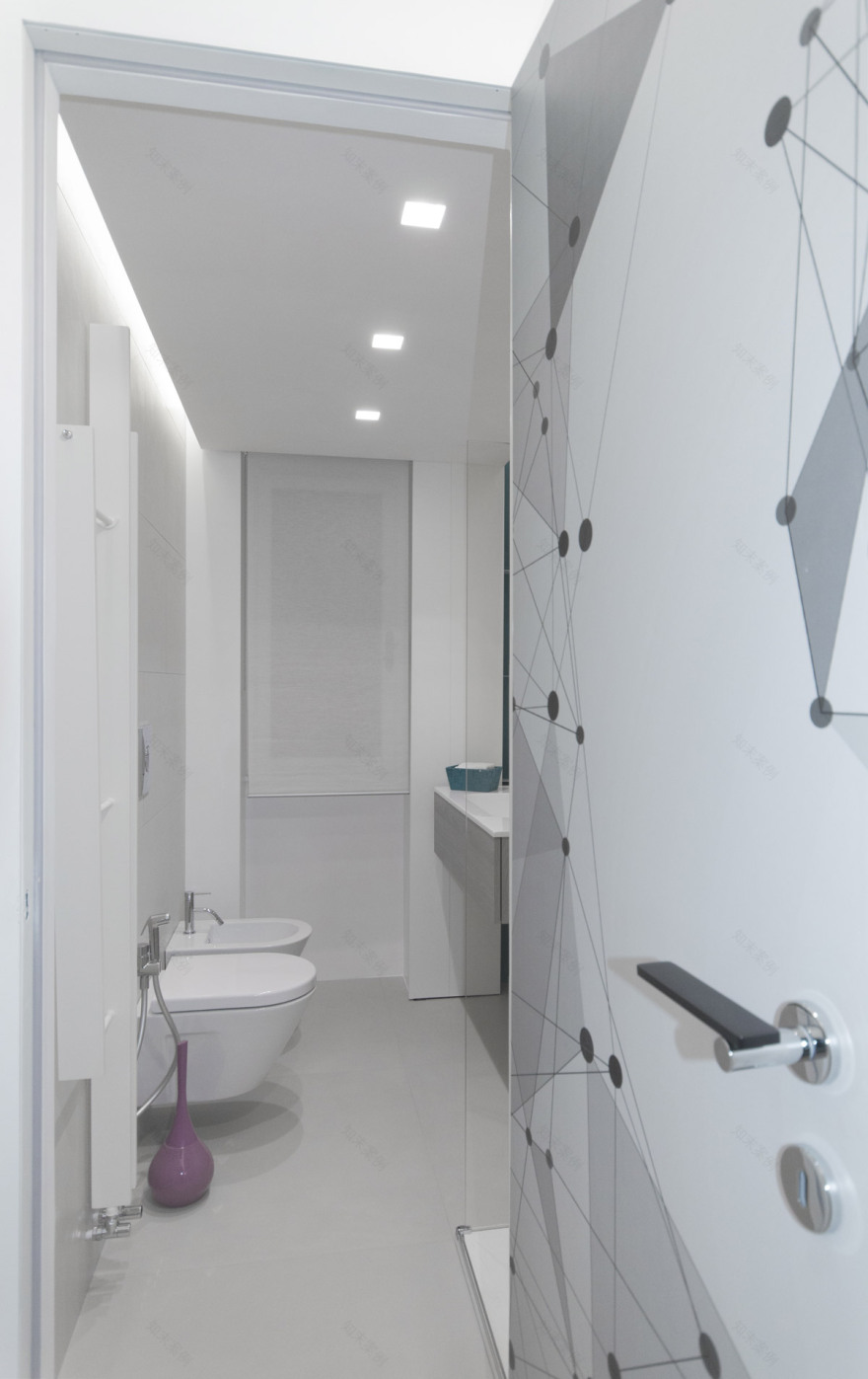 隐藏式钢板衣柜设计 突显空间简约美感-11