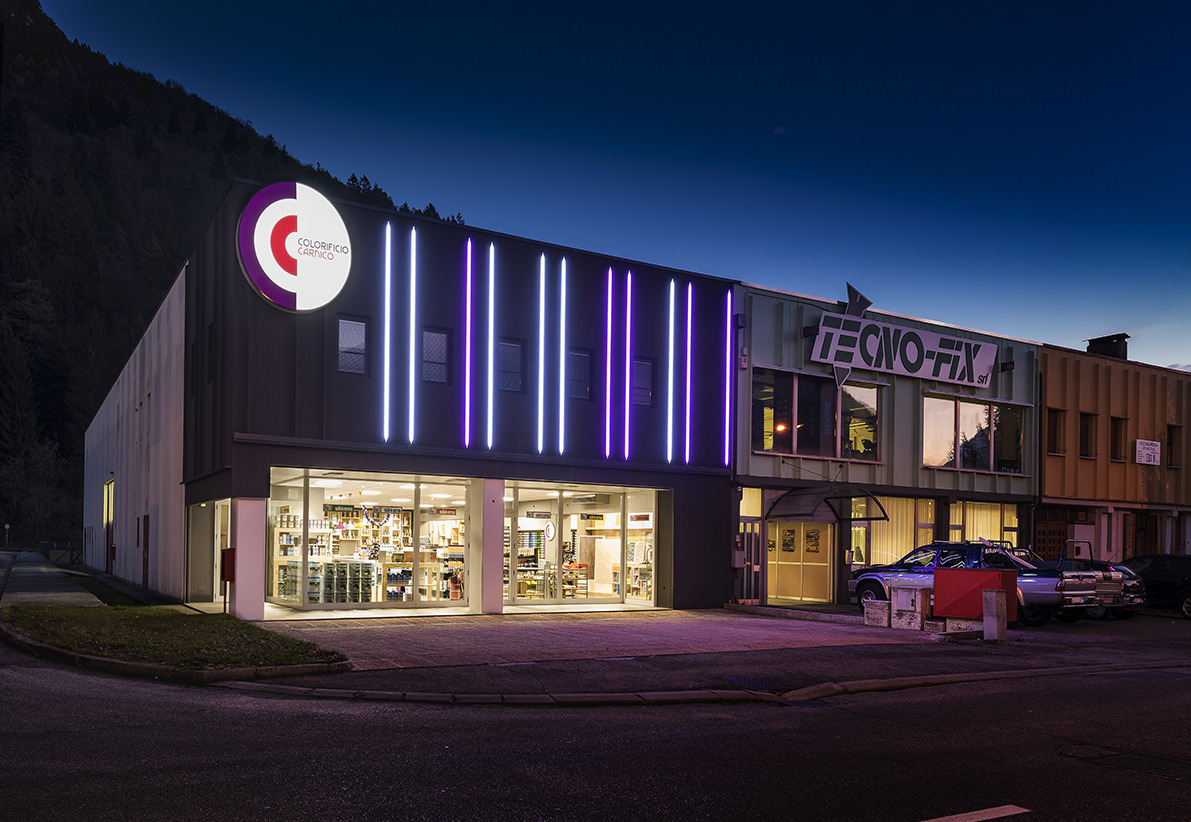 Colorificio Carnico 色彩展示空间-13