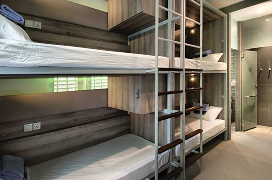 新加坡历史风情豪华背包客酒店-13