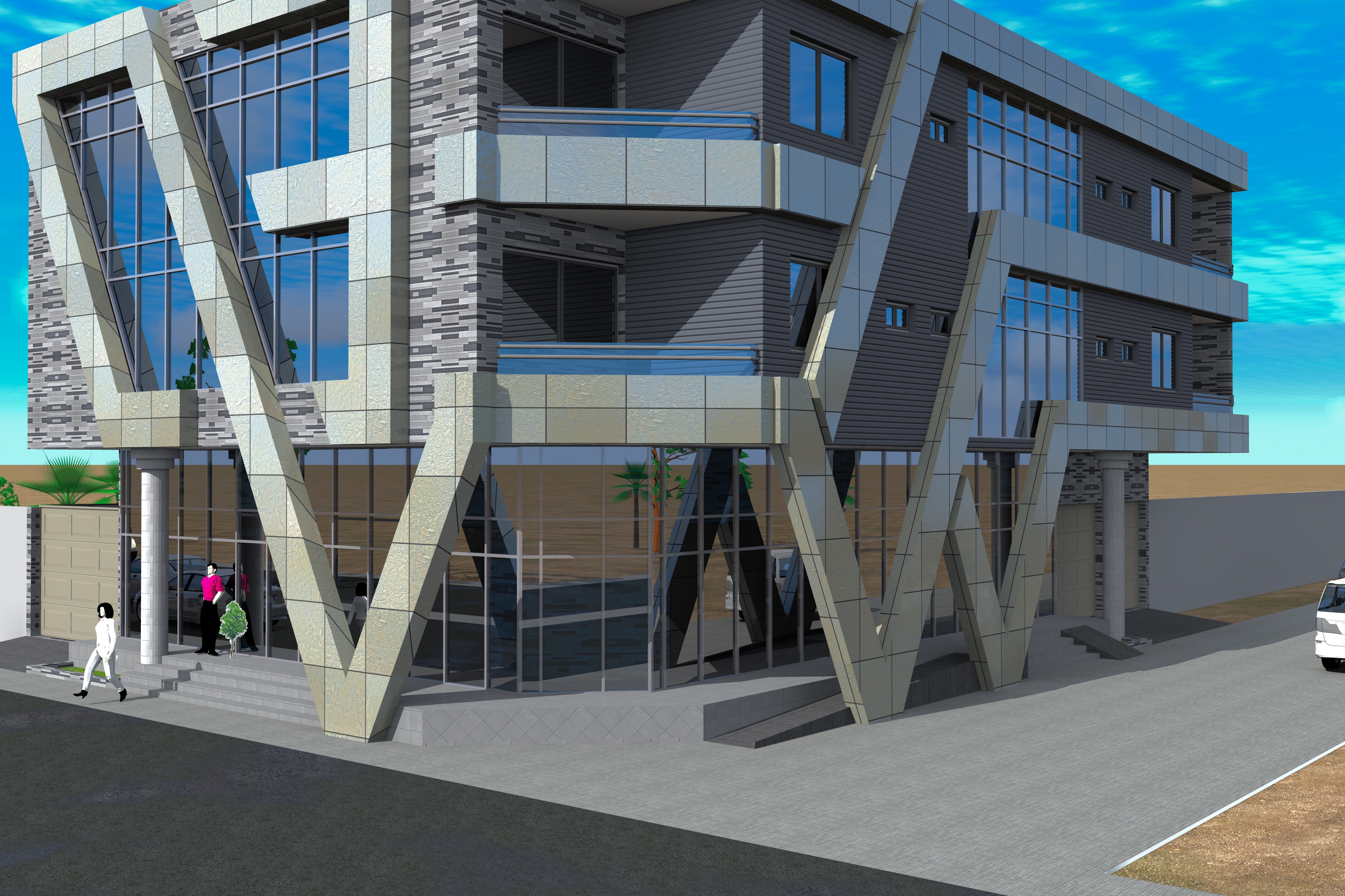 2017 年未实现的建筑项目 | Bamako 大楼设计-1