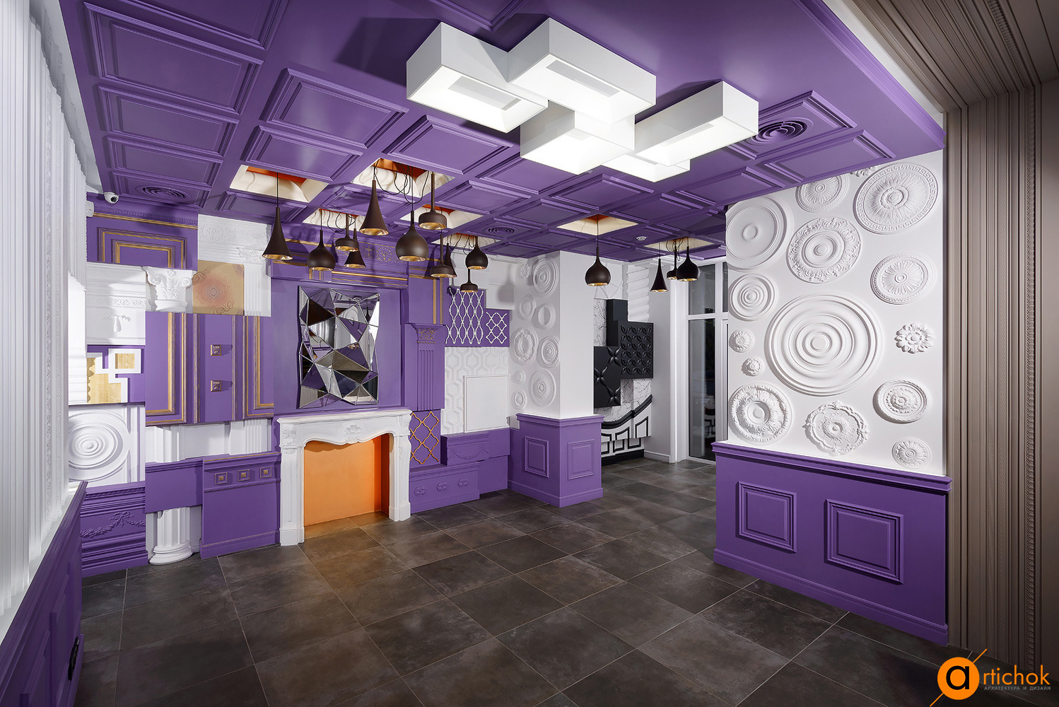 艺术装饰工作室打造“和谐展示空间”-1